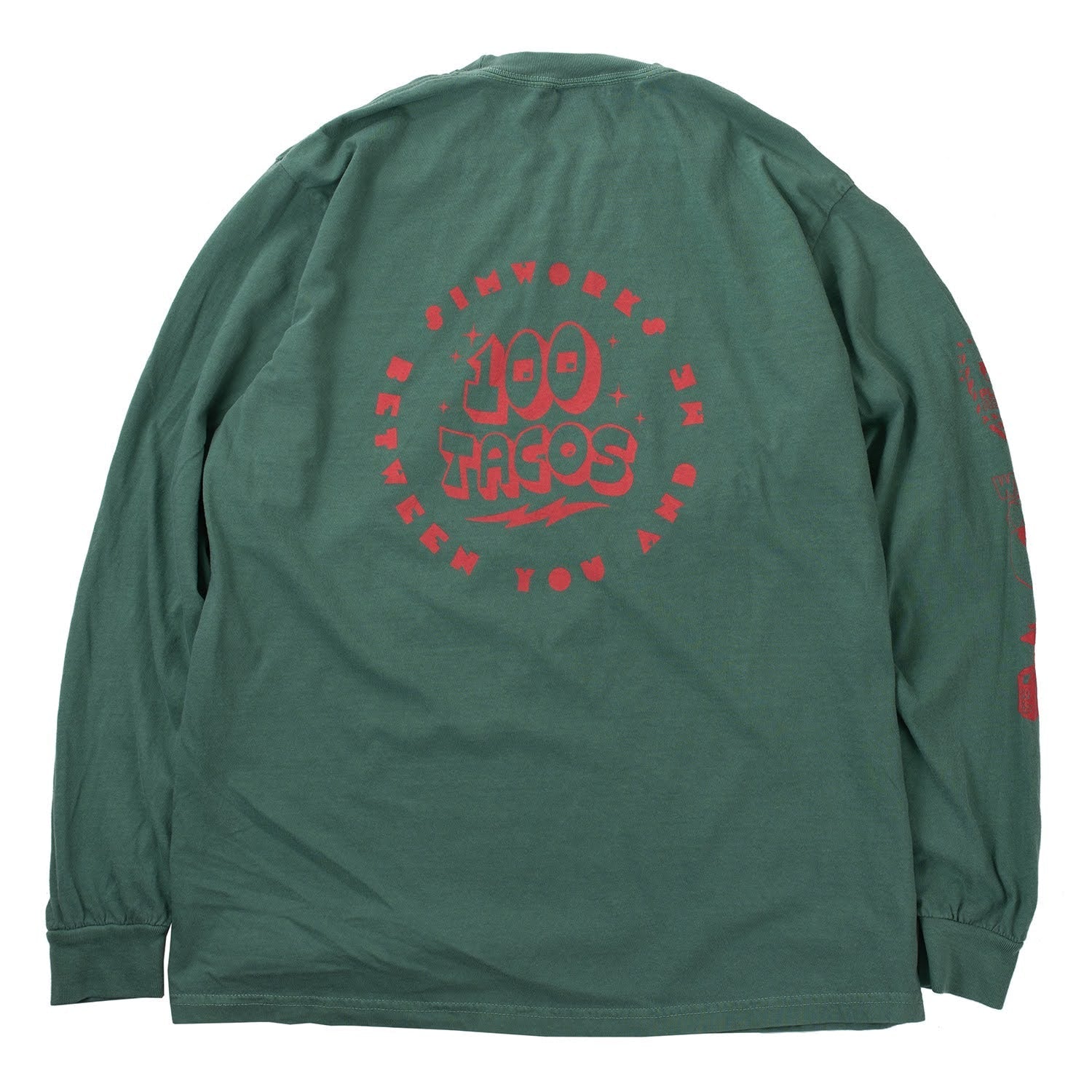 100 TACOS x SIMWORKS Long Sleeve Shirt