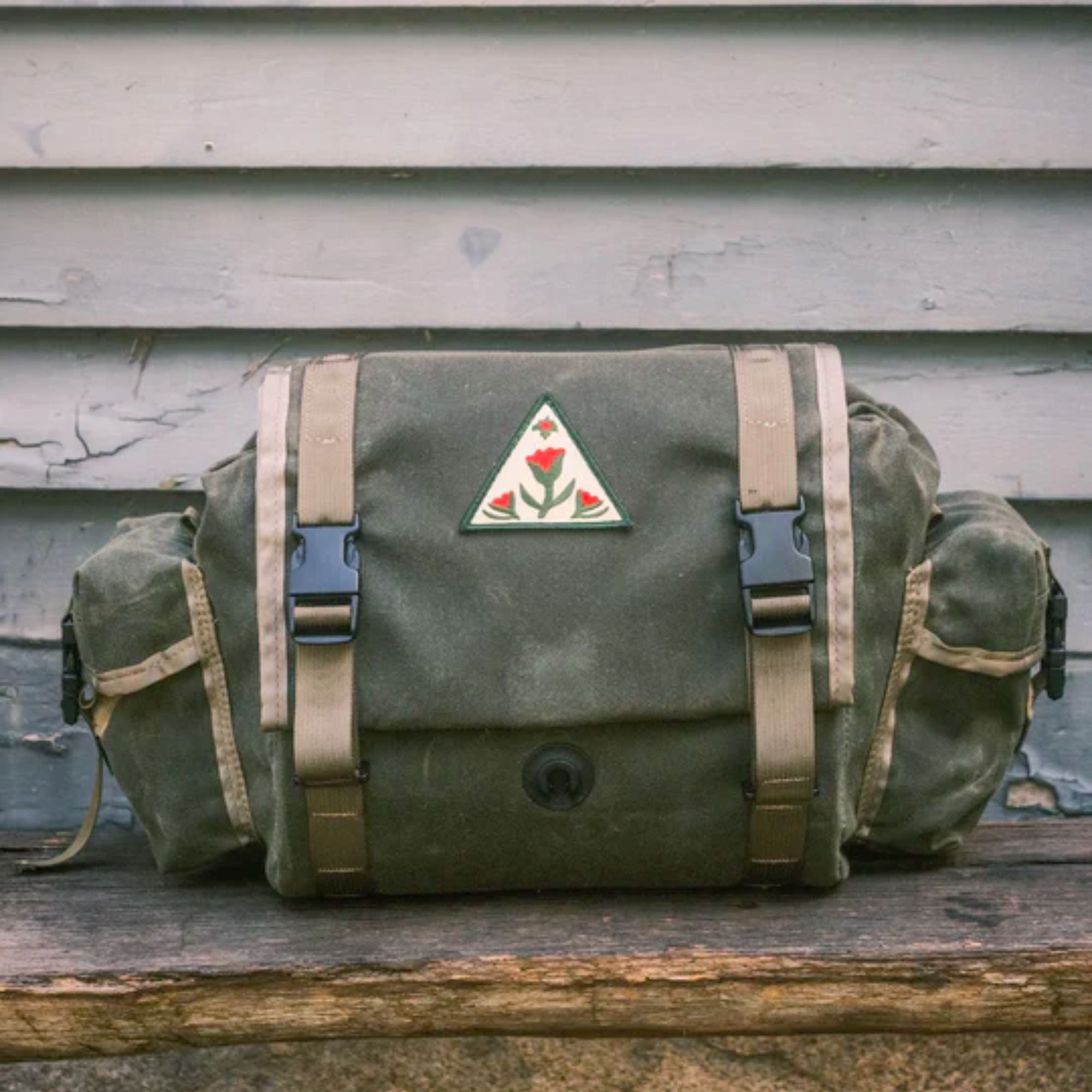 RON'S BIKES Small Fabio's Chest Waxed Cordura