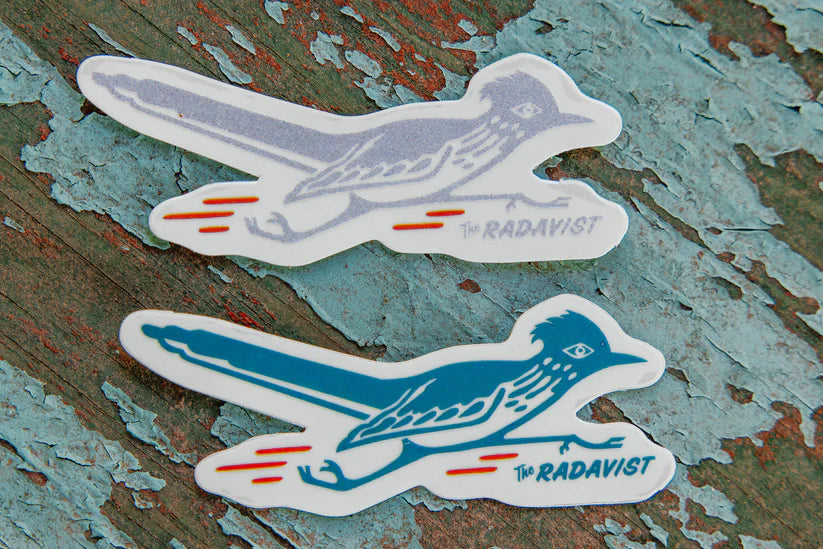 THE RADAVIST Sticker - Roadrunner - 2 Pack