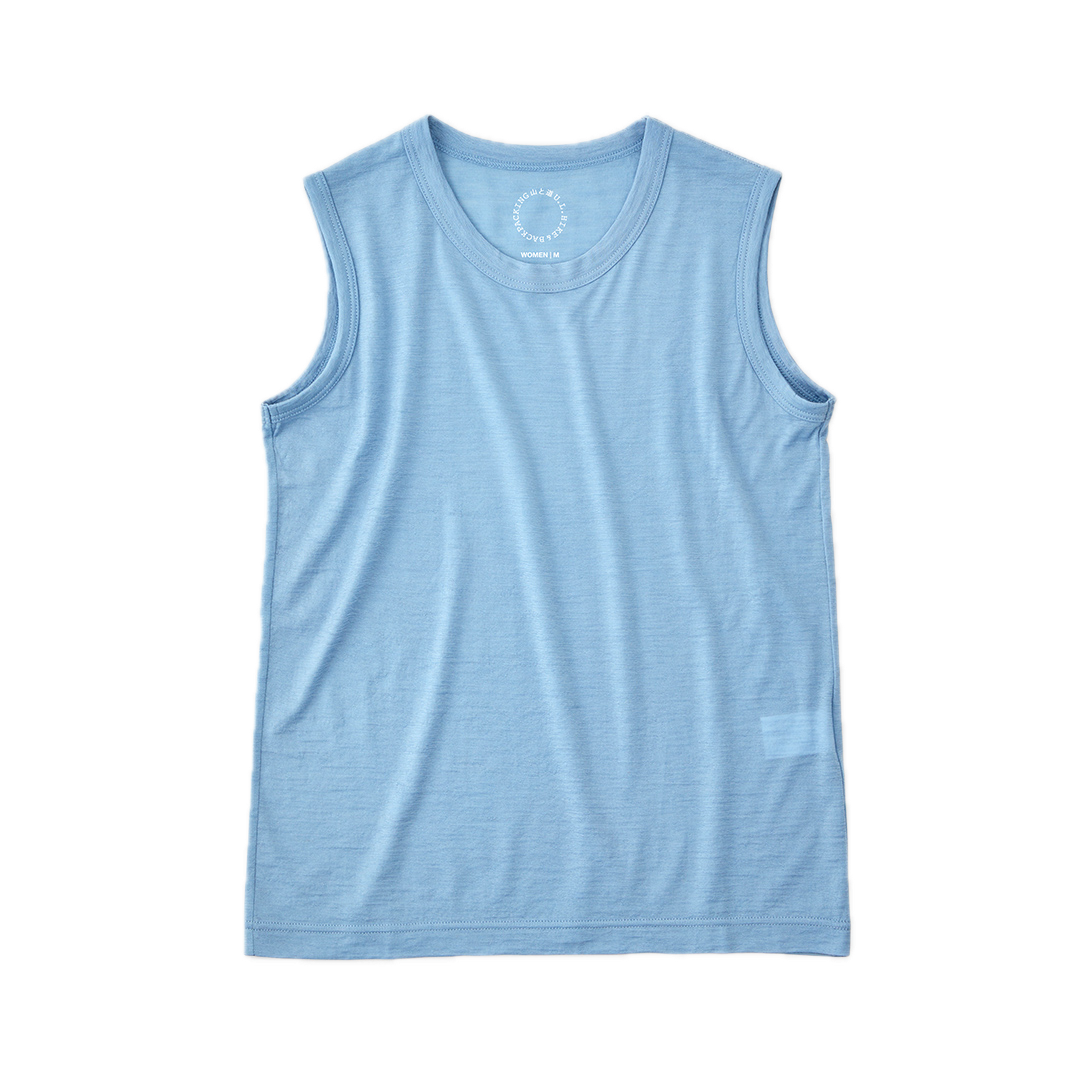 山と道 2025 100% Light Merino Sleeveless Women