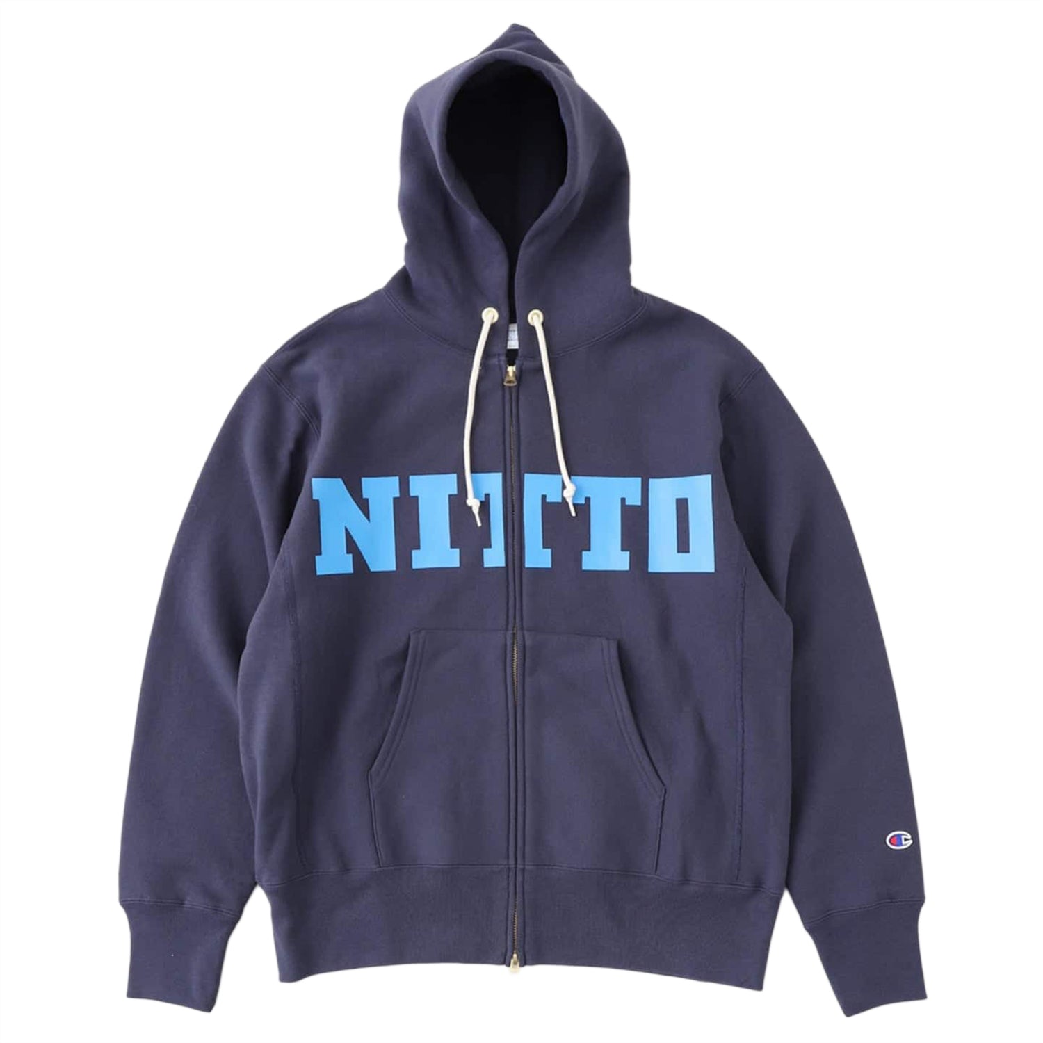 CHAMPION NITTO Classic Logo Zip Hoodie
