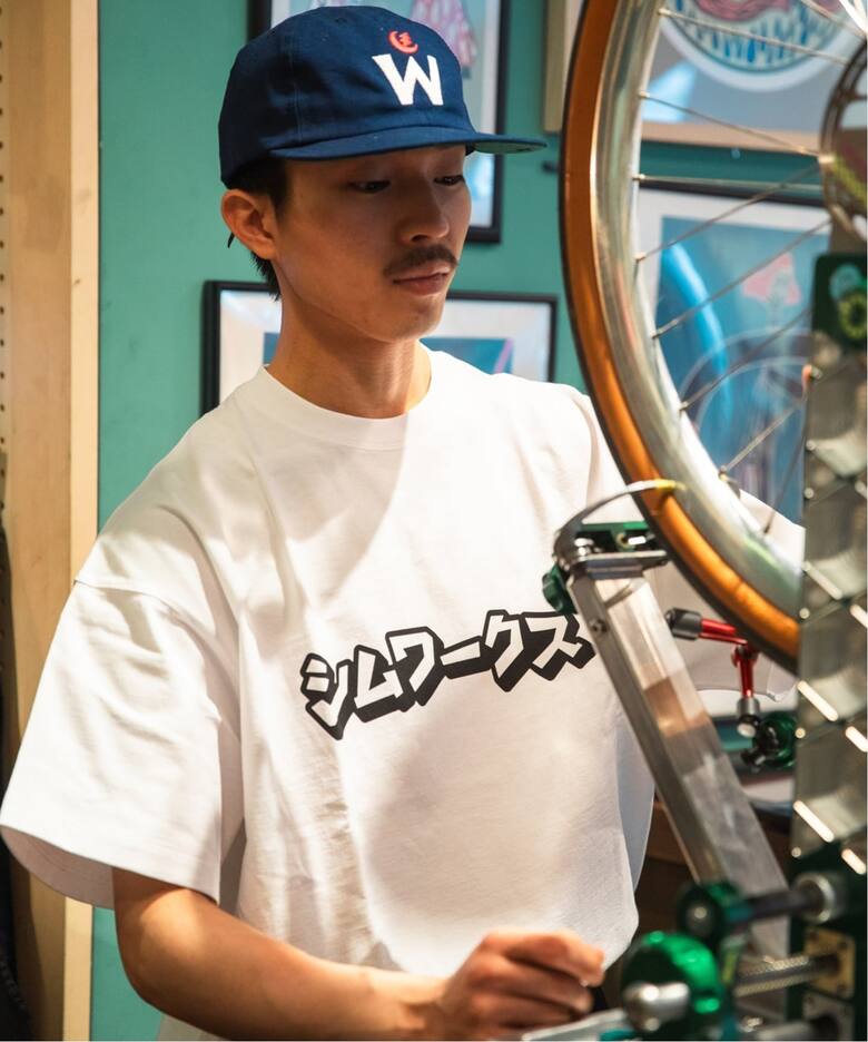 CHAMPION S/S SIMWORKS Katakana Logo Tee