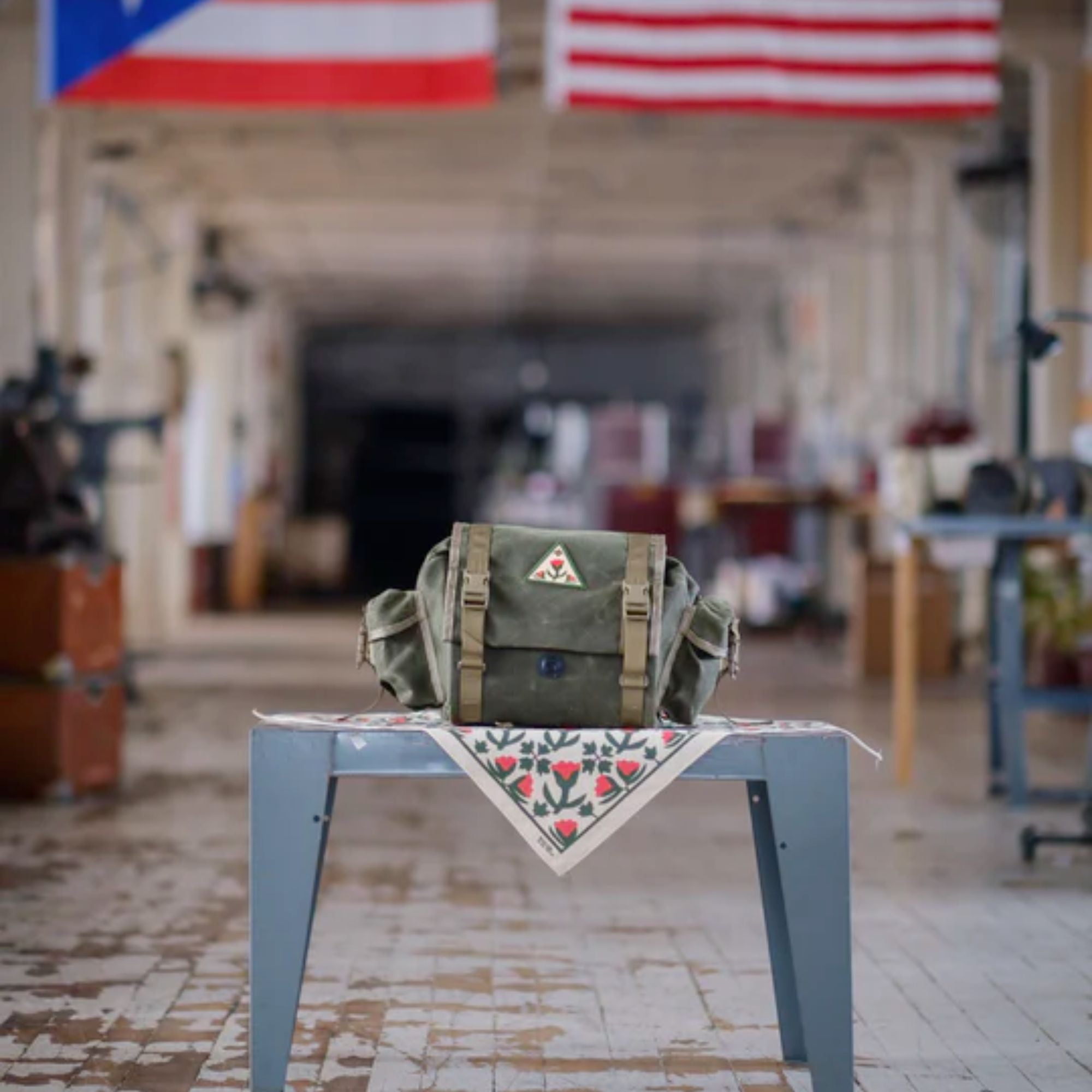 RON'S BIKES Small Fabio's Chest Waxed Cordura