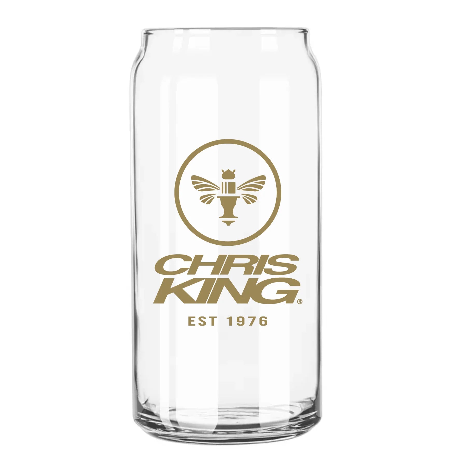 CHRIS KING 50th Anniversary Pint Glass