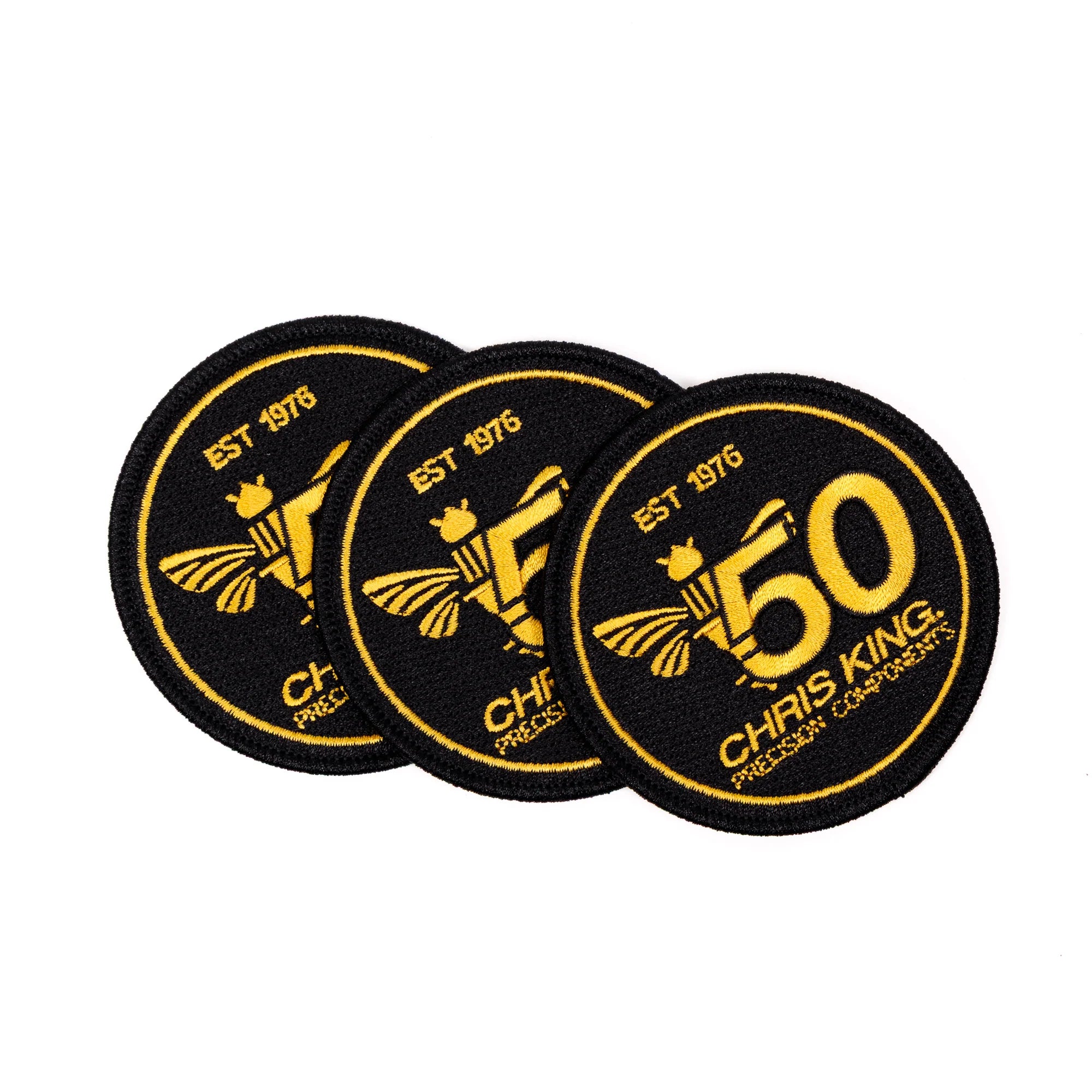 CHRIS KING 50th Anniversary Patch