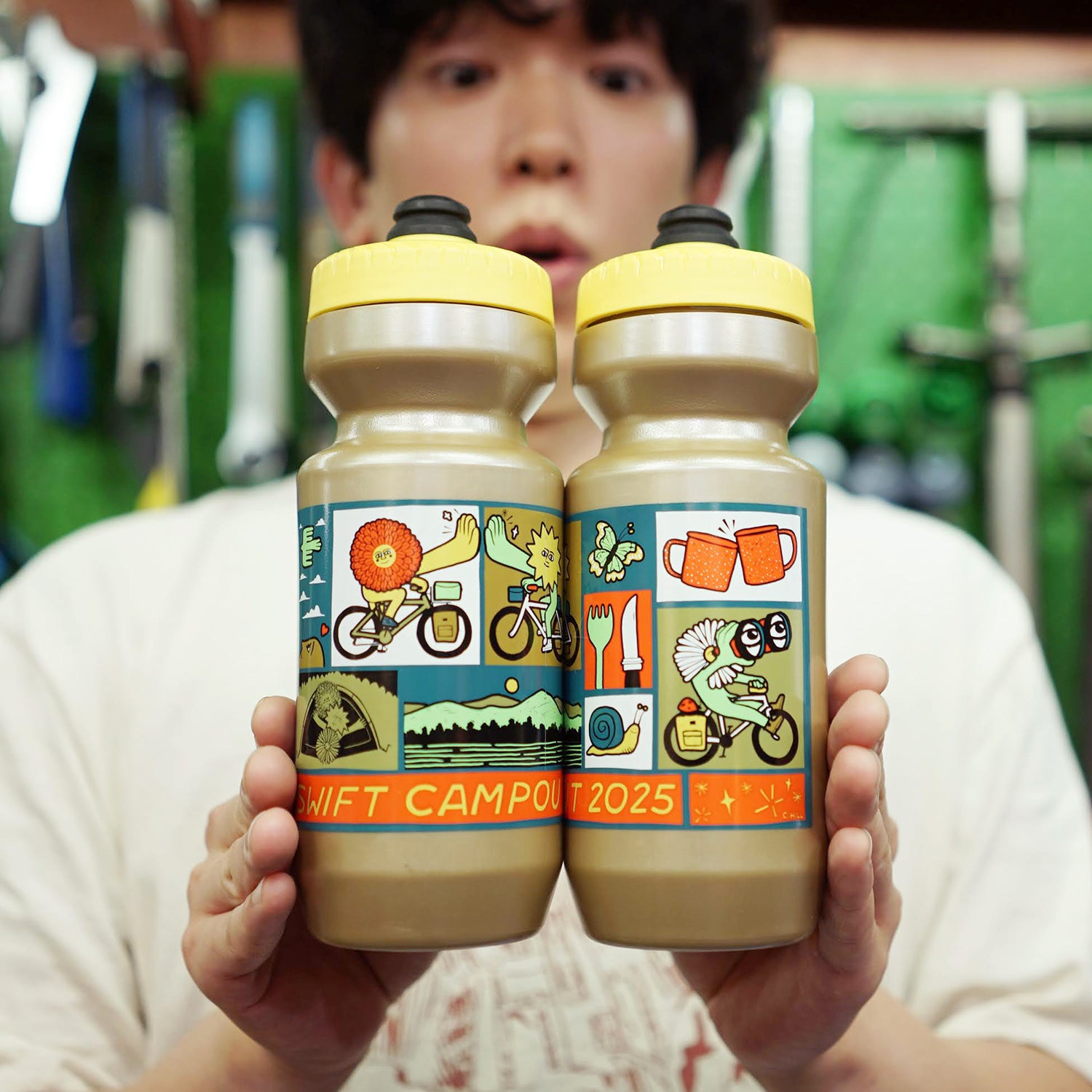 SWIFT INDUSTRIES Campout 2025 Water Bottle