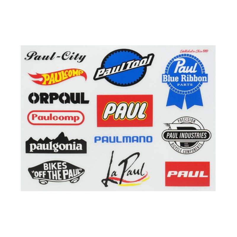PAUL COMPONENT Cease And Desist Sticker Sheet