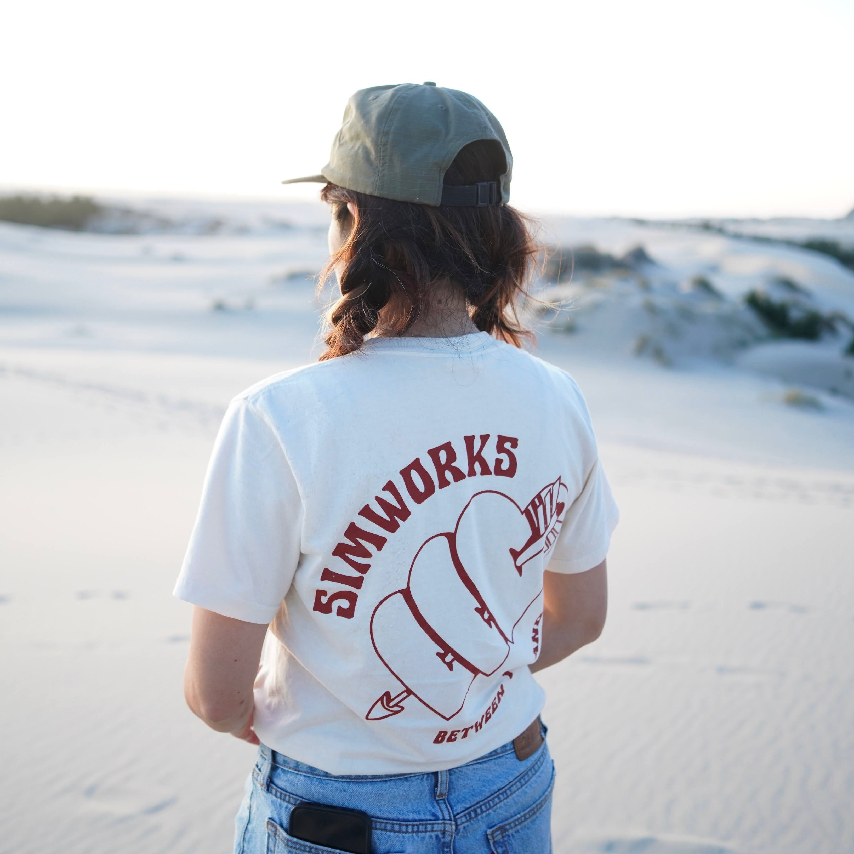 SIMWORKS Heart & Arrow Pocket Ts