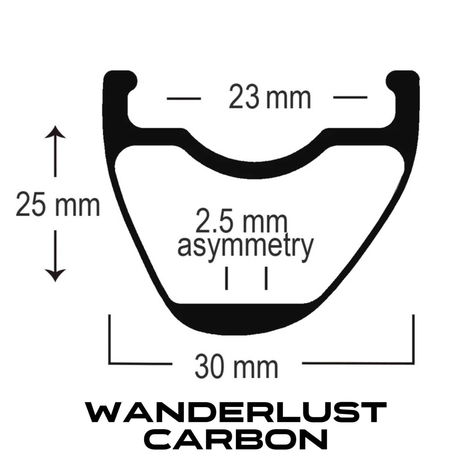 ASTRAL CYCLING Wandelust Carbon Gen2 Rim