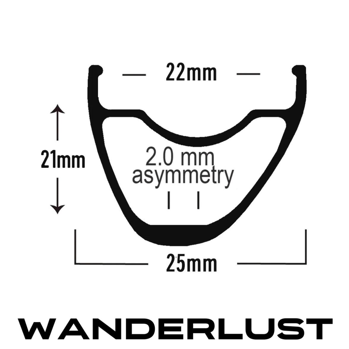 ASTRAL CYCLING Wanderlust Rim - 700c