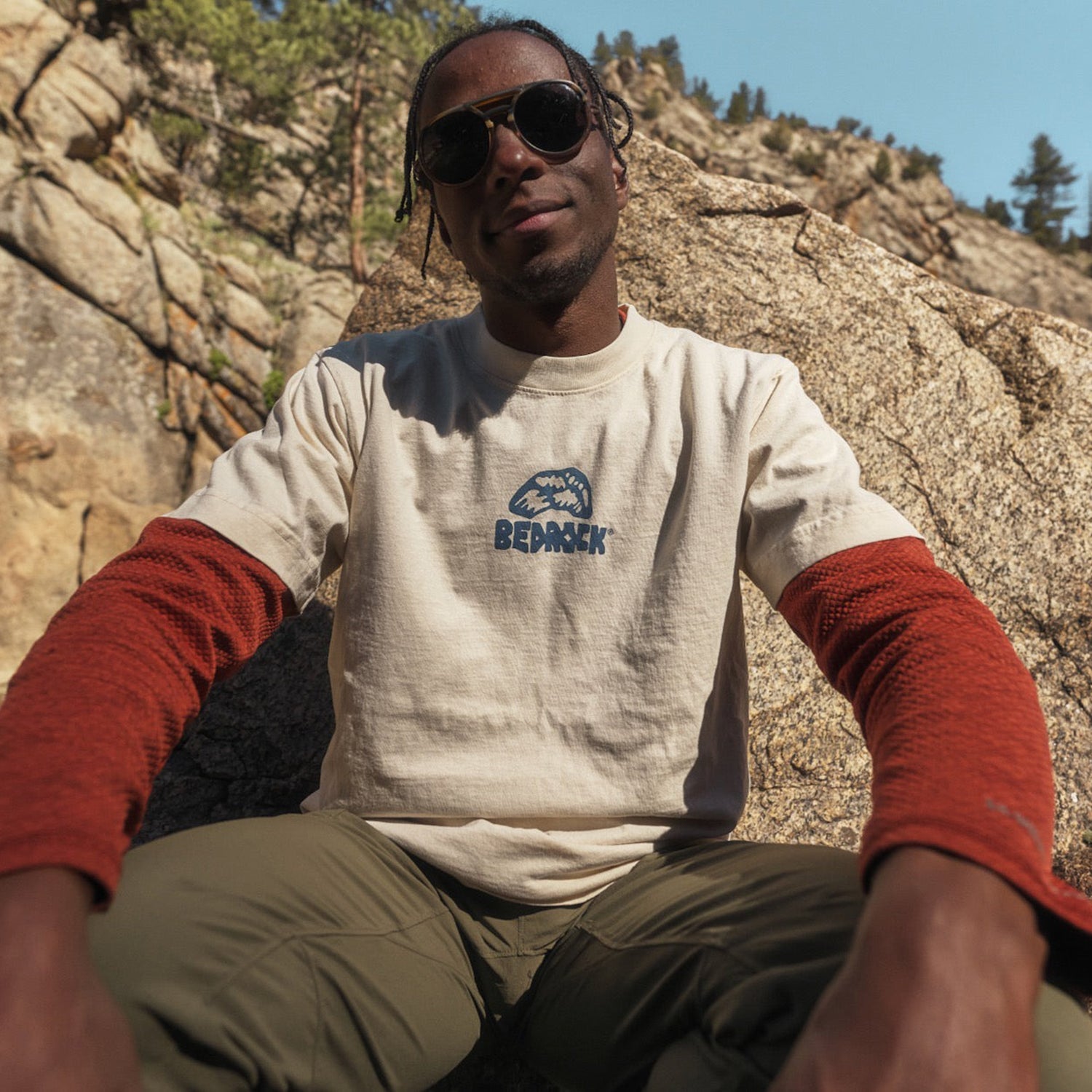 BEDROCK SANDALS River Rocks T-Shirt