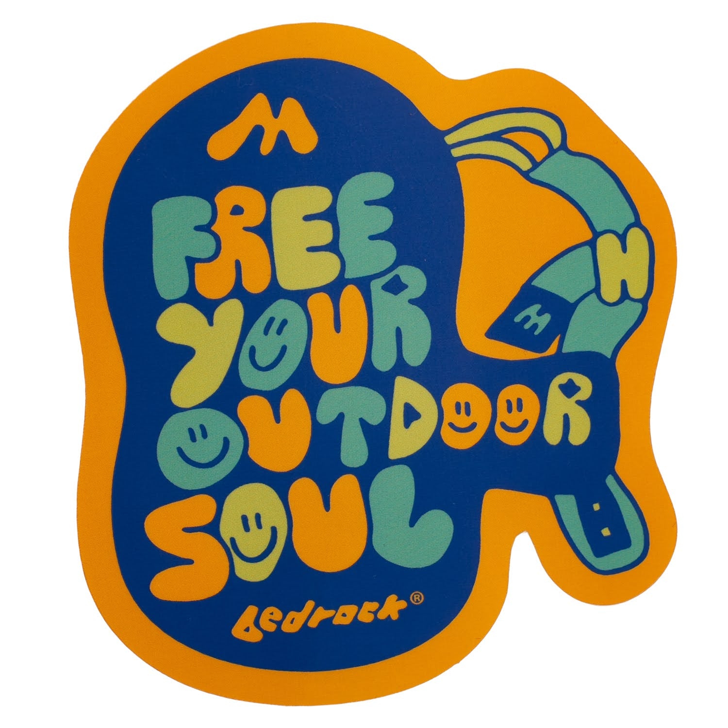 BEDROCK SANDALS Bedrockin Sticker Pack