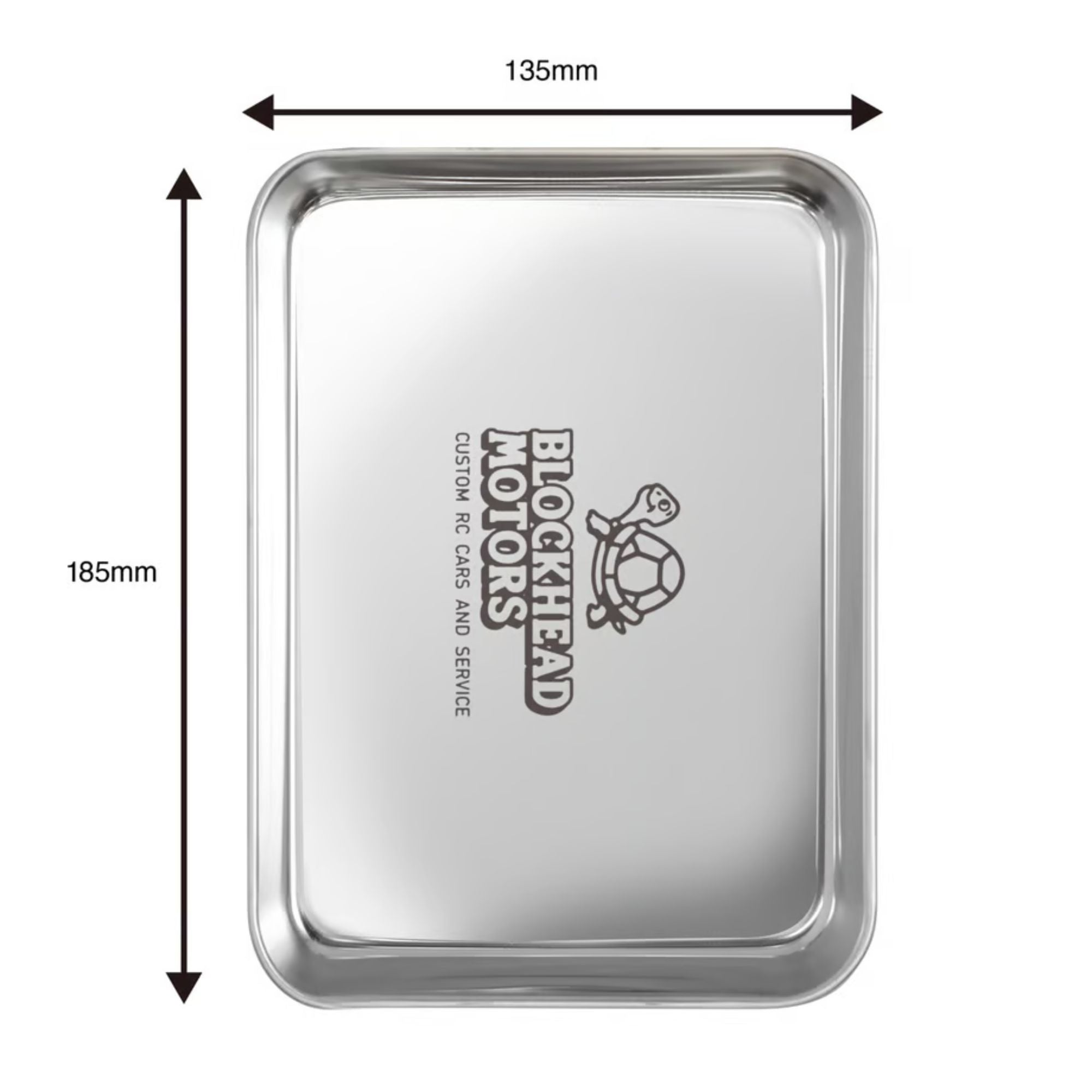 BLOCKHEAD MOTORS Stainless Steel Tray