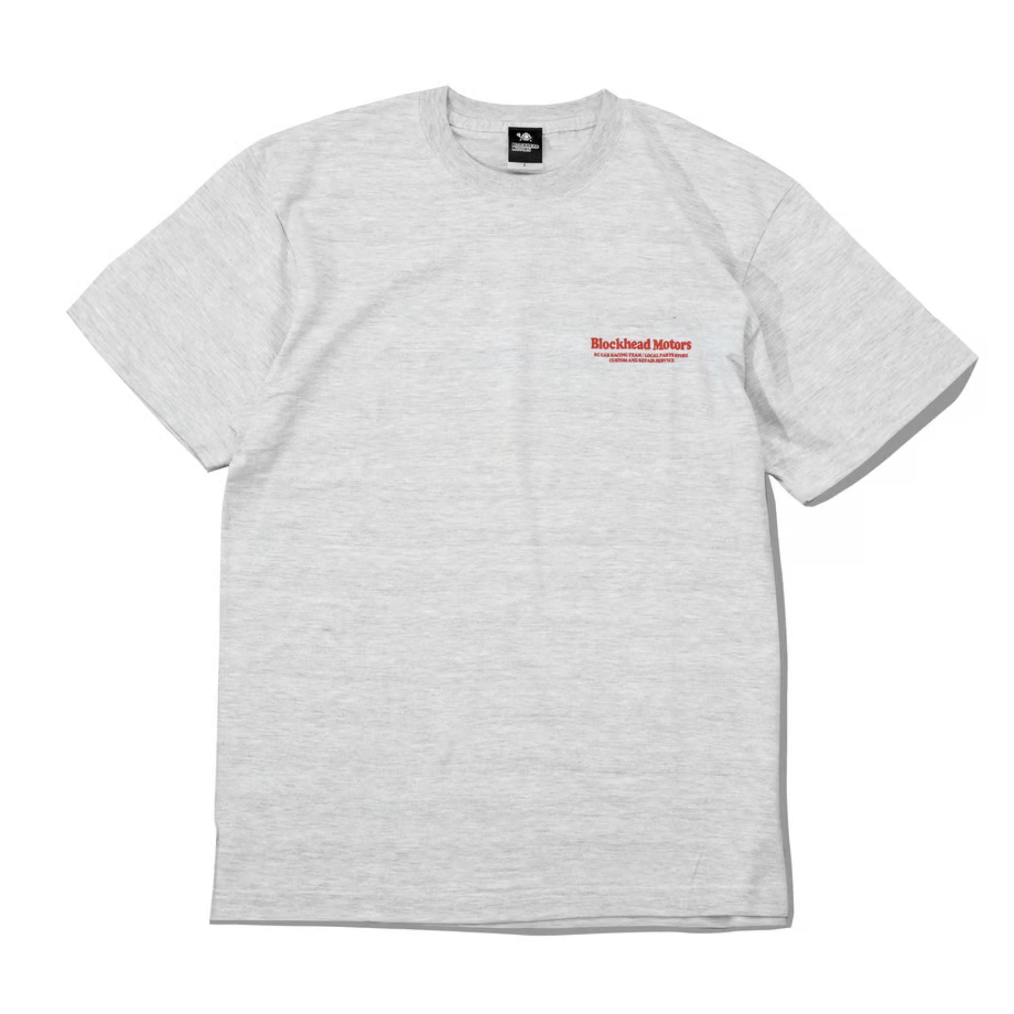 BLOCKHEAD MOTORS Vintage Baggy T-shirt (Gray)