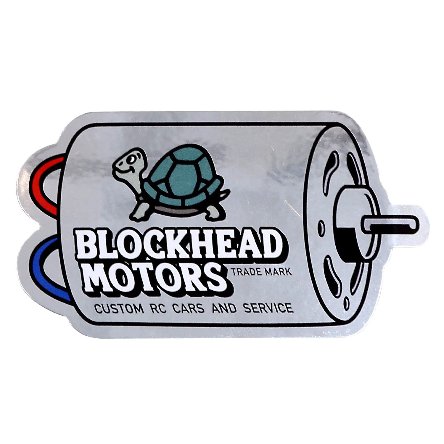 BLOCKHEAD MOTORS Motor Sticker