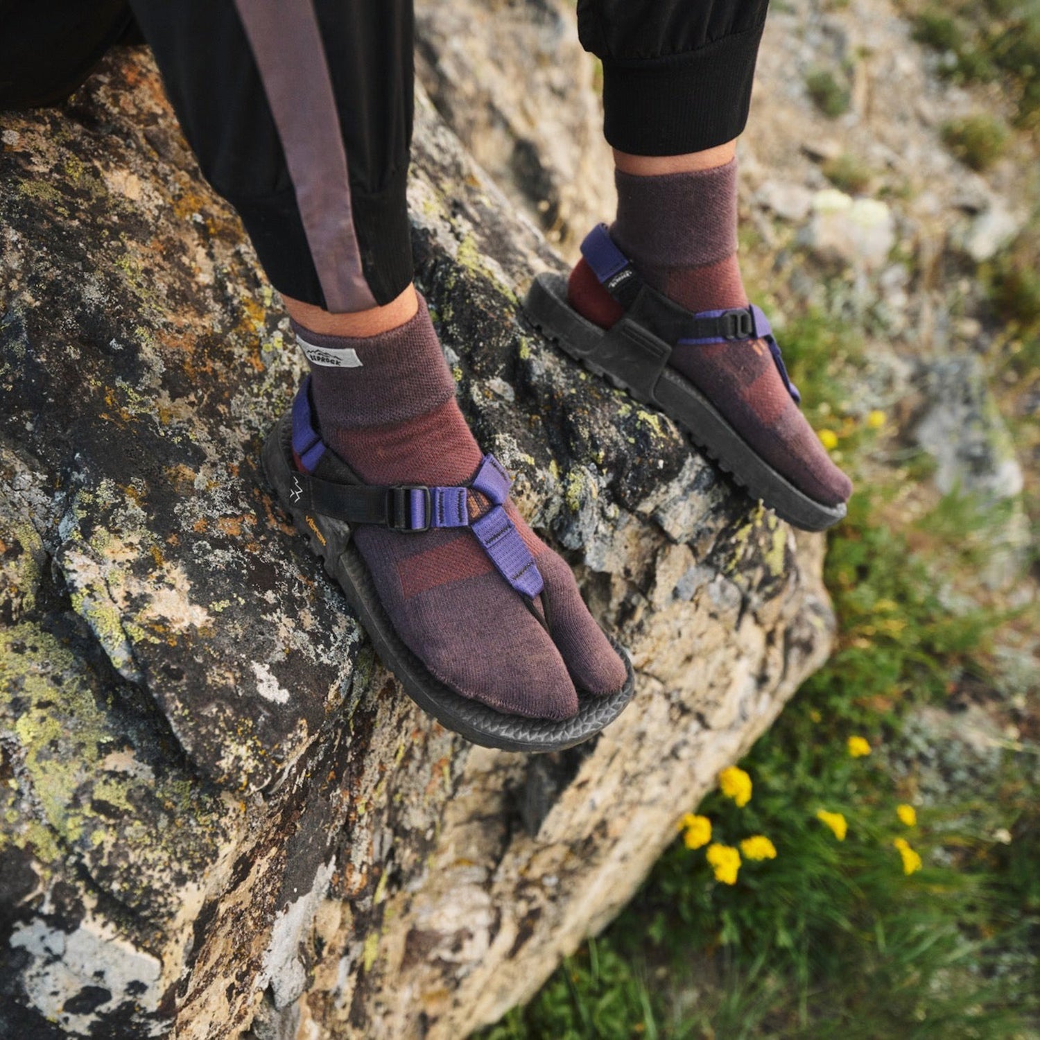 BEDROCK SANDALS Performance Split-Toe Socks