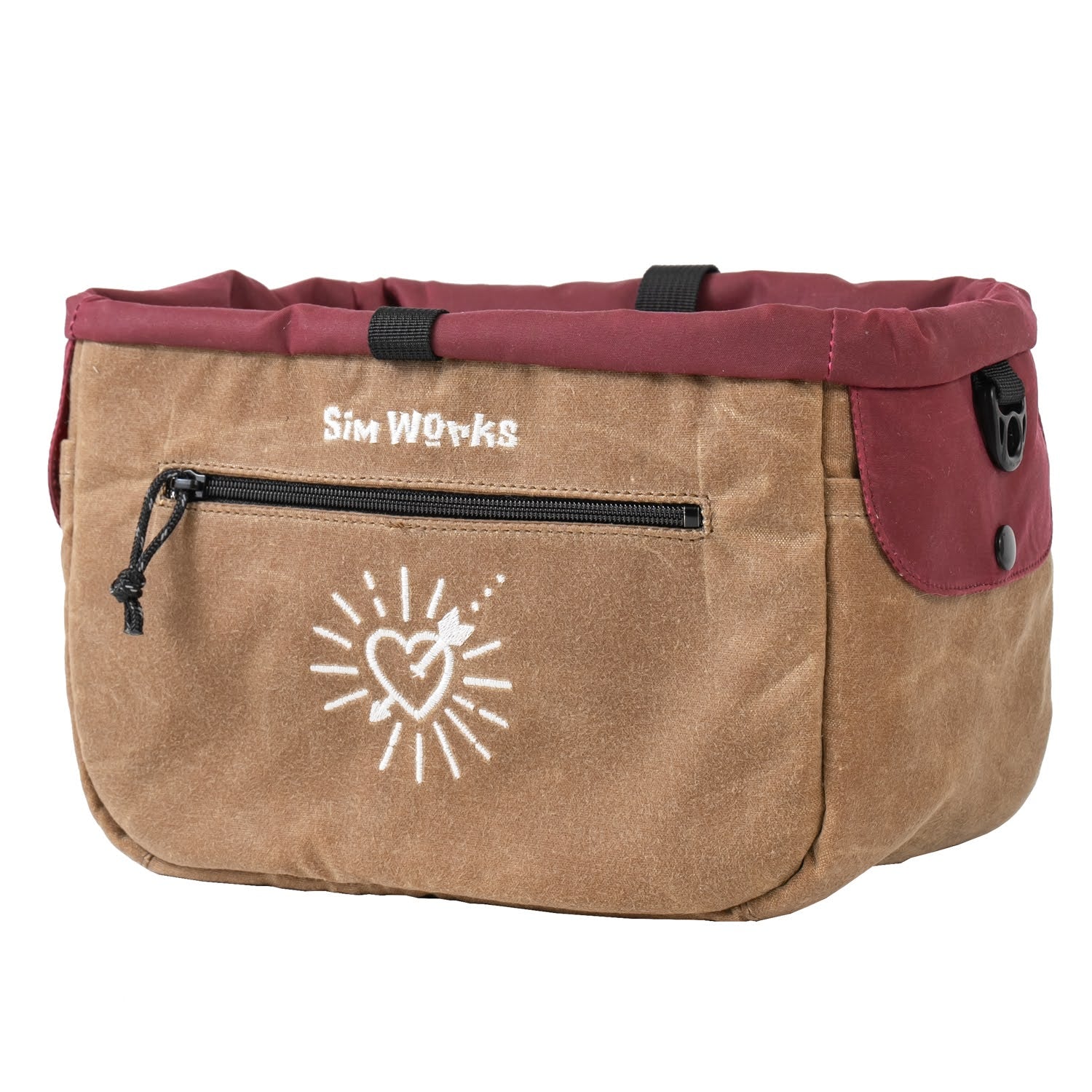 RANDI JO FABRICATIONS x SIMWORKS Muscovy Bag with Nitto Bag Supporter (31.8mm)