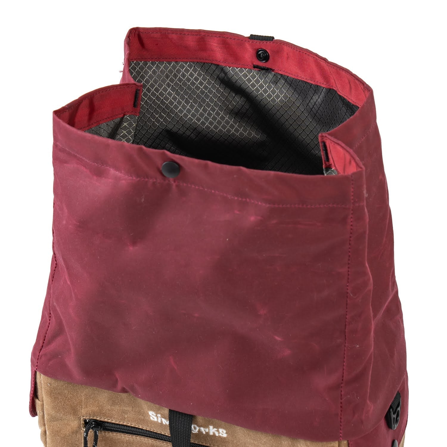 RANDI JO FABRICATIONS x SIMWORKS Muscovy Bag with Nitto Bag Supporter (31.8mm)