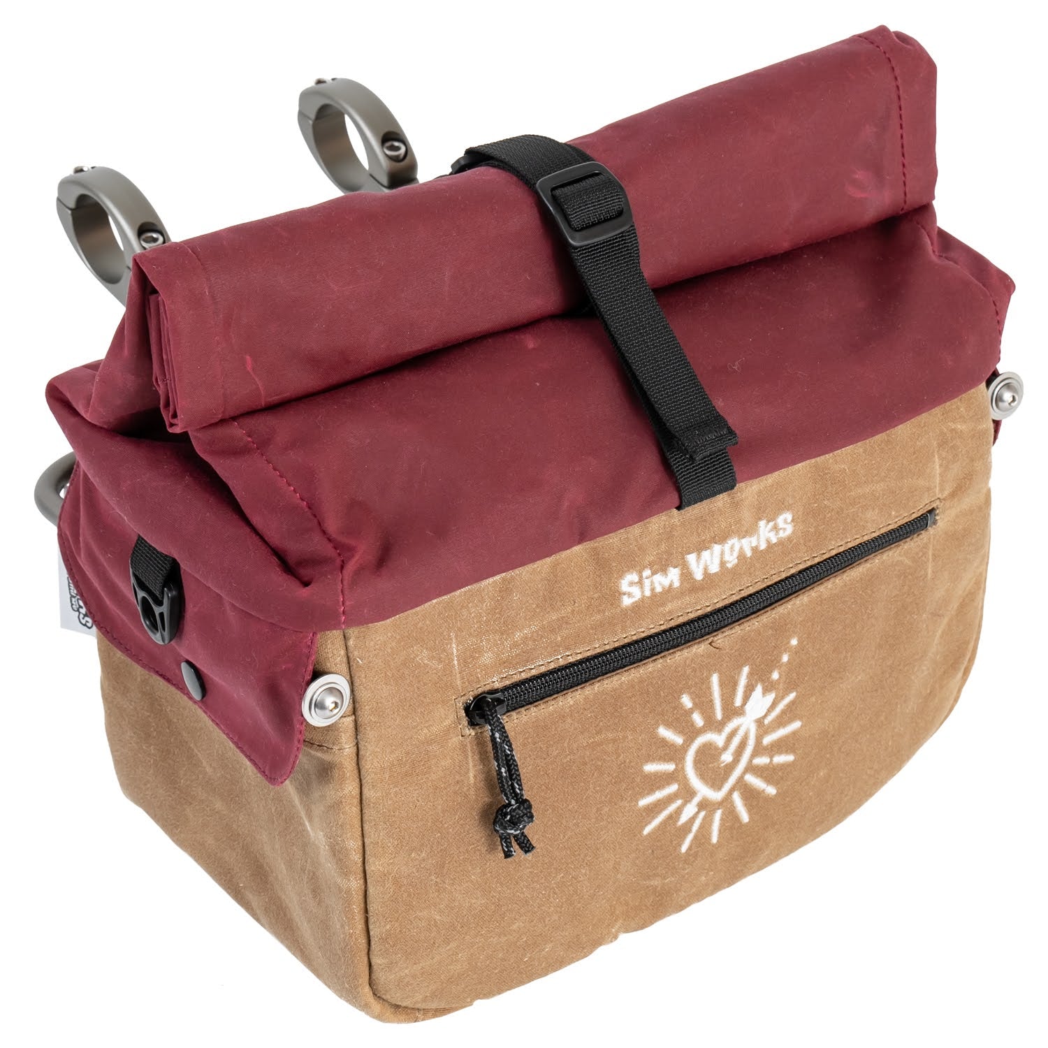 RANDI JO FABRICATIONS x SIMWORKS Muscovy Bag with Nitto Bag Supporter (31.8mm)