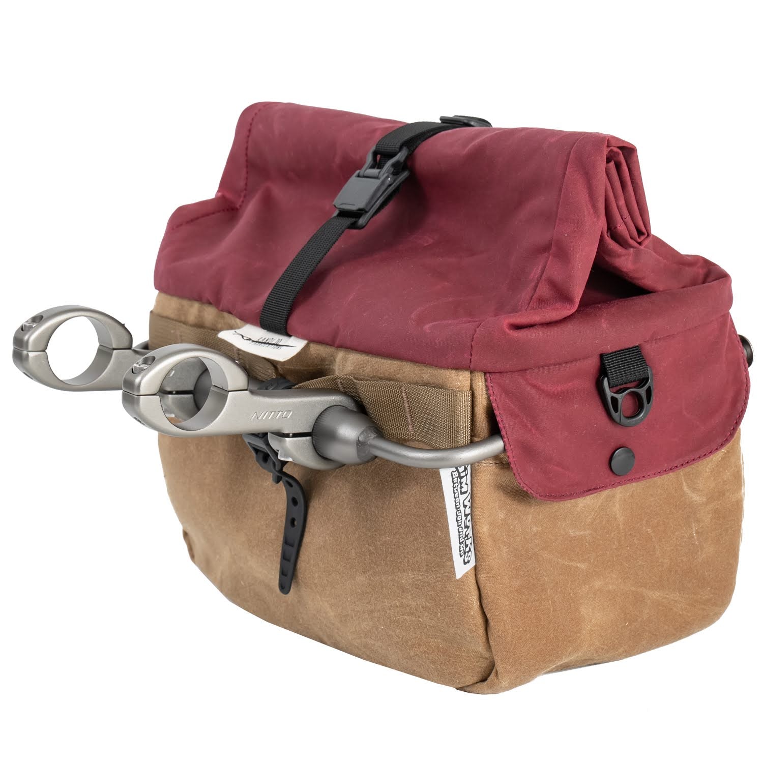 RANDI JO FABRICATIONS x SIMWORKS Muscovy Bag with Nitto Bag Supporter (31.8mm)