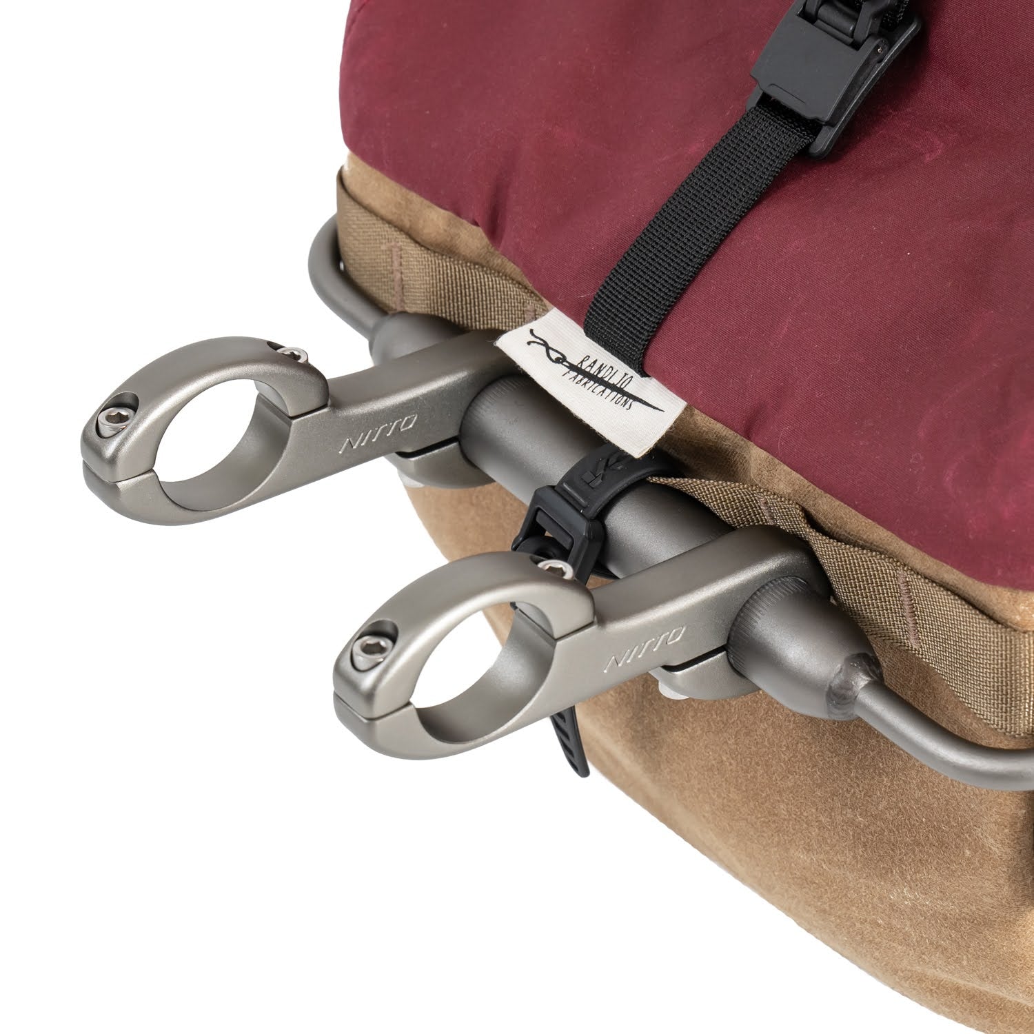 RANDI JO FABRICATIONS x SIMWORKS Muscovy Bag with Nitto Bag Supporter (31.8mm)