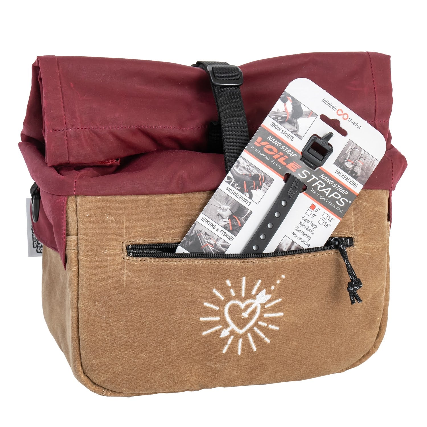 RANDI JO FABRICATIONS x SIMWORKS Muscovy Bag with Nitto Bag Supporter (31.8mm)