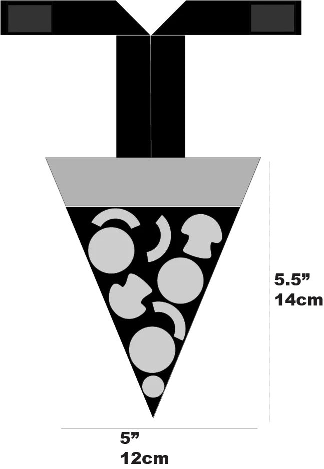 SAFETY PIZZA Burnt Slice