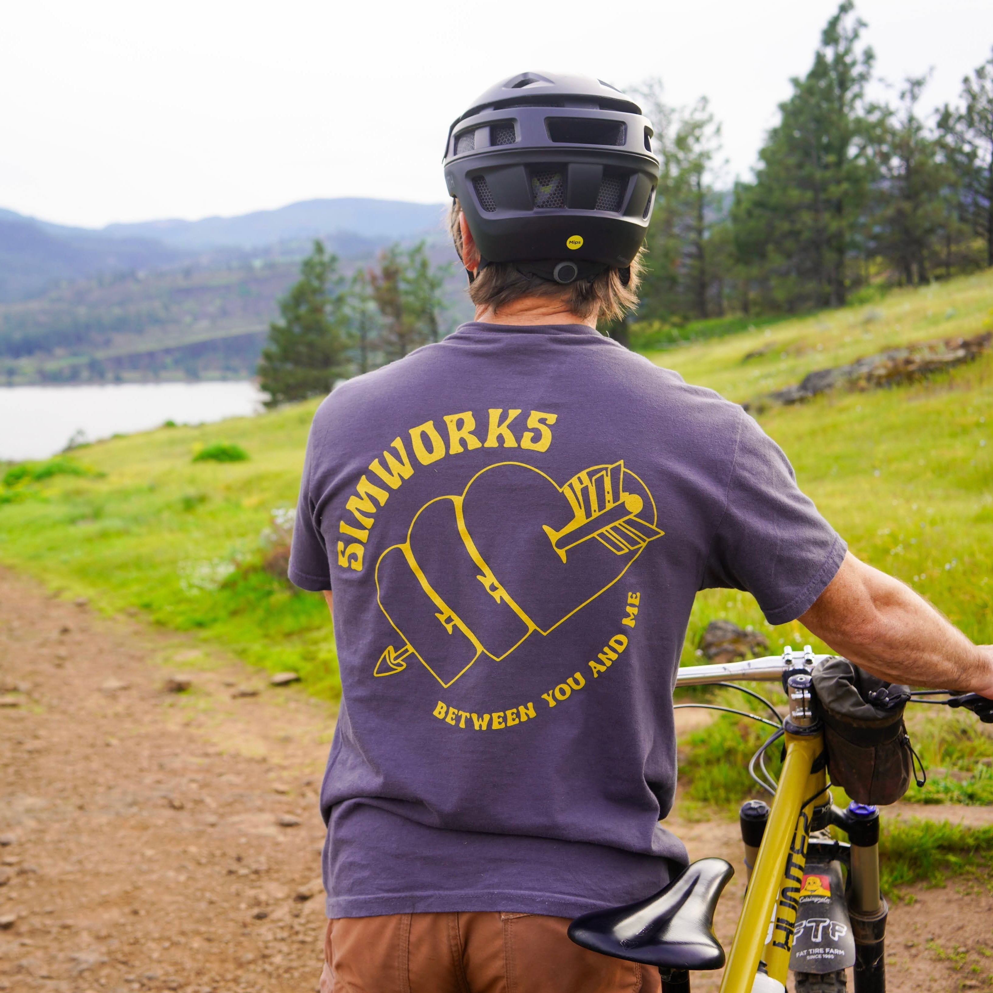 SIMWORKS Heart & Arrow Pocket Ts