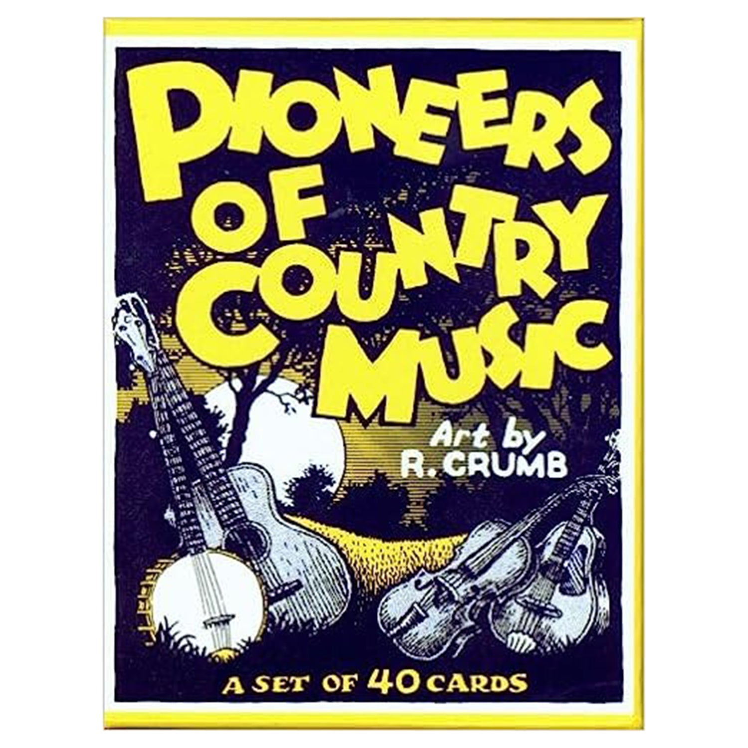 CIRCLES BOOKS Heroes of the Blues Boxed Trading Card Set by R. Crumb
