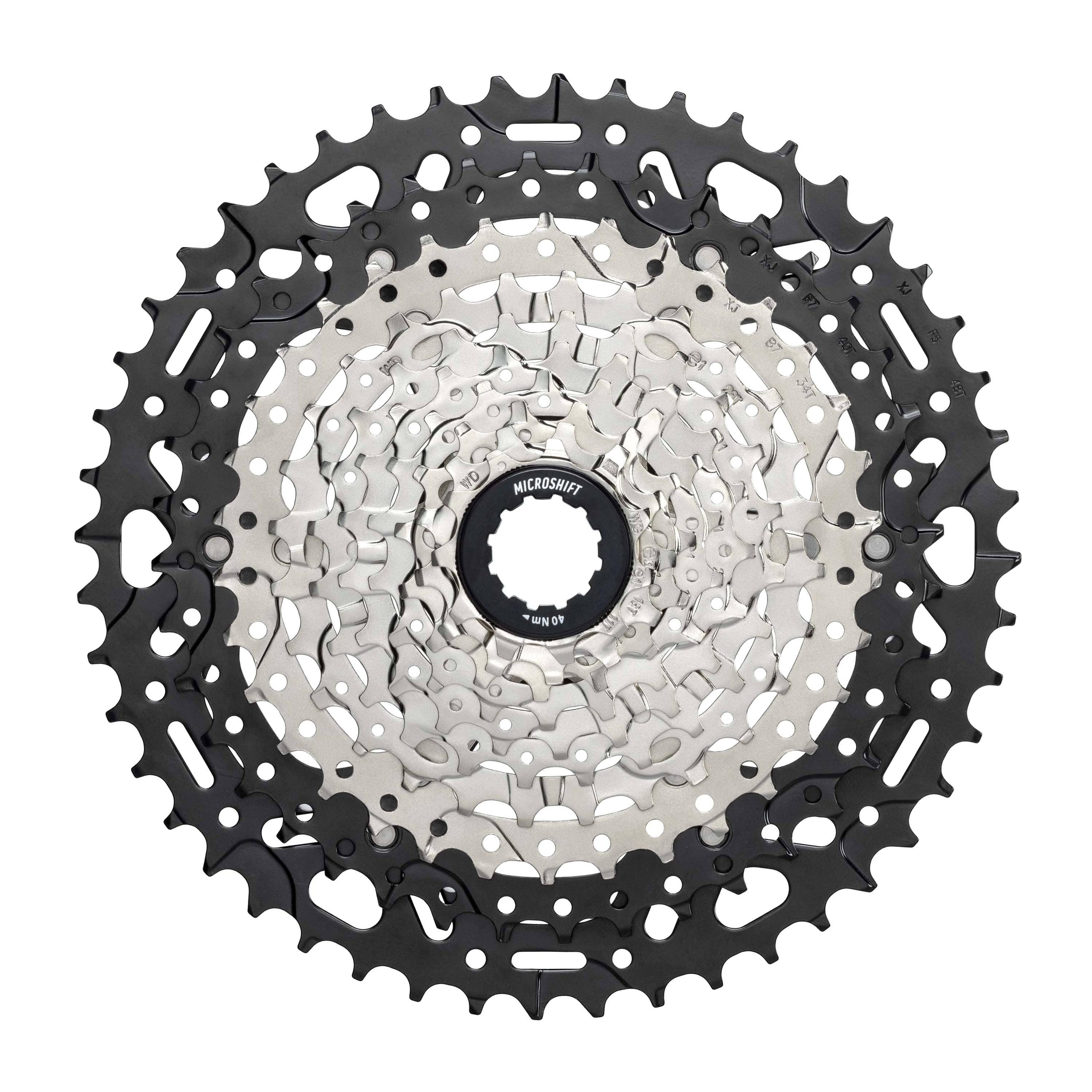 MICRO SHIFT Advent MX E-Series SpeedRamp Cassette 10 Speed 11-48t