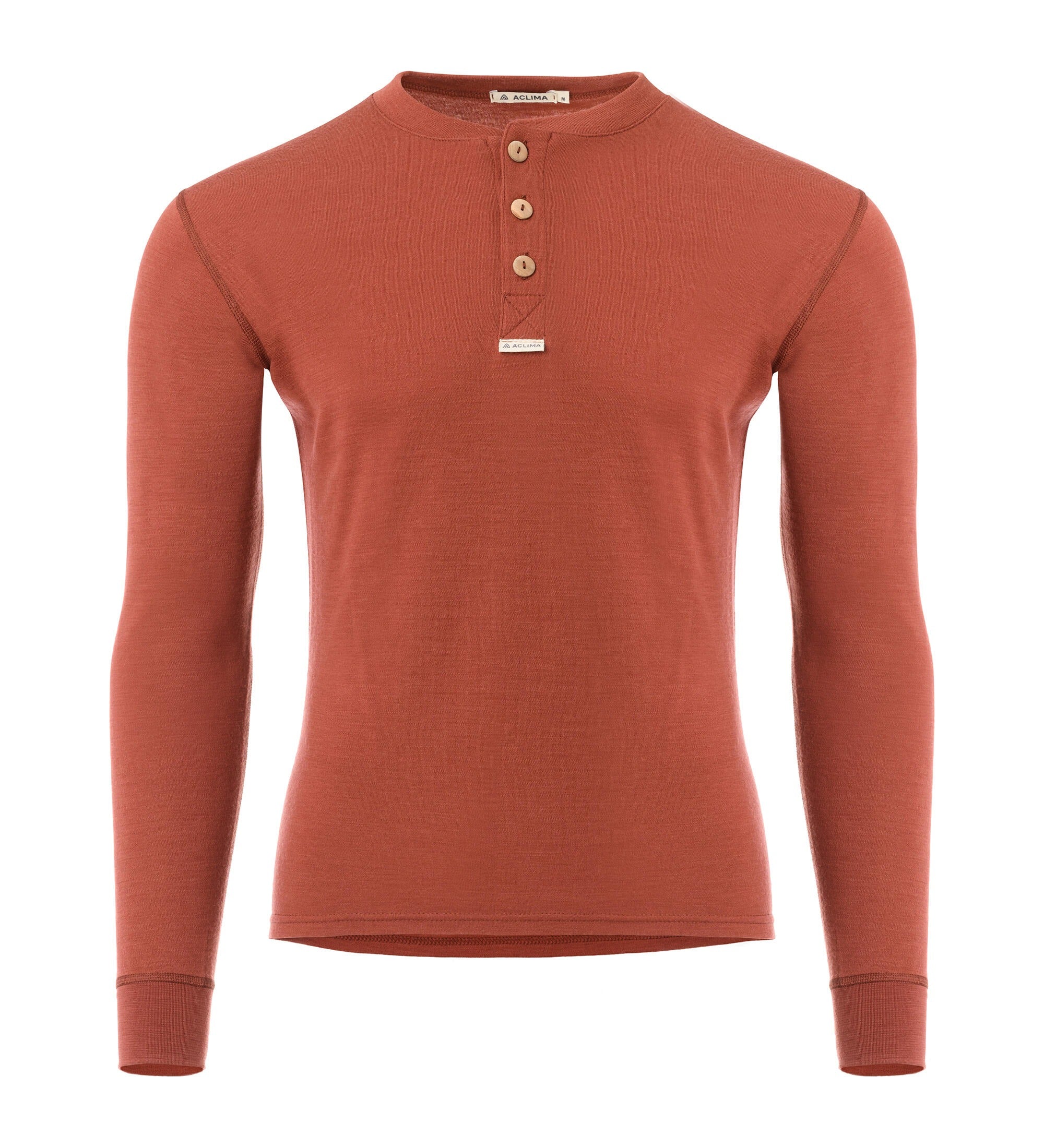 ACLIMA M's Warmwool Granddad Shirt