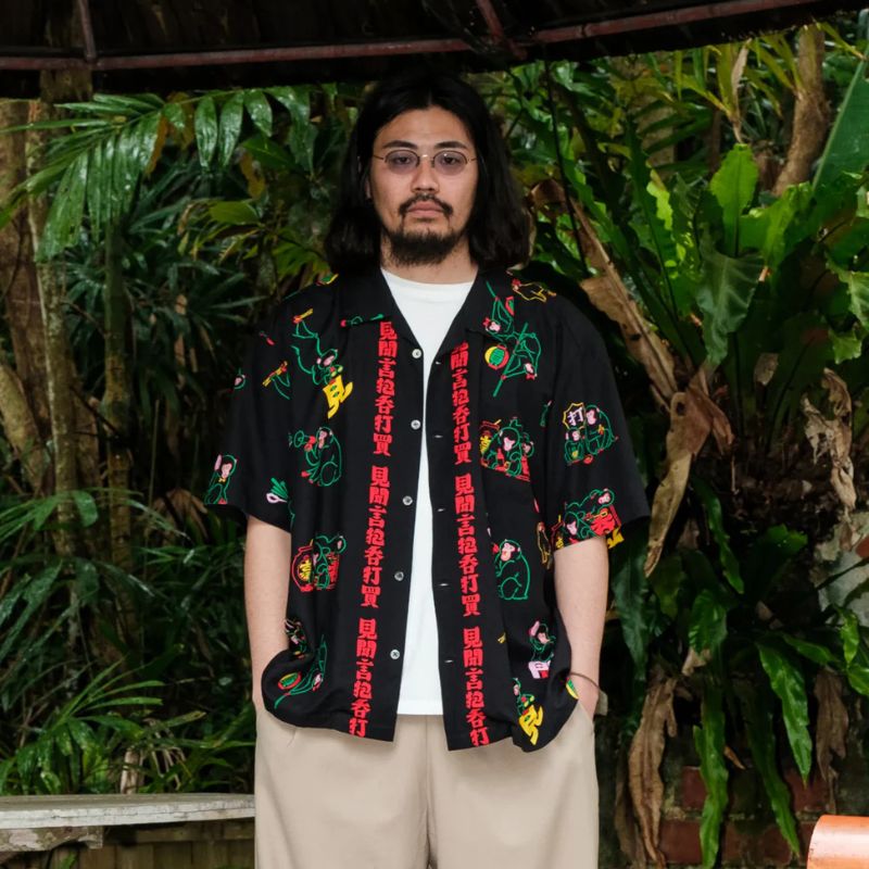 EANBE Aloha Shirt / 徘徊猿