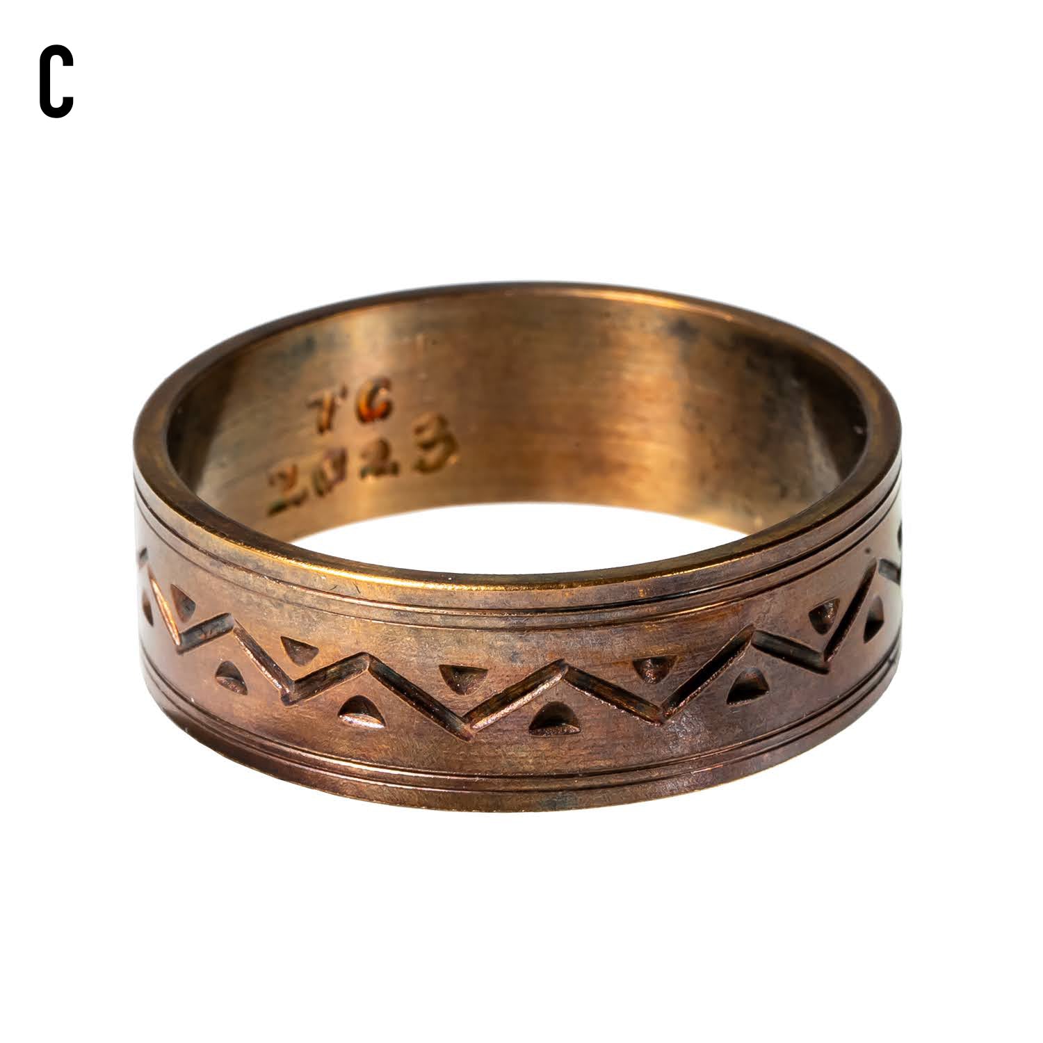 TOMII CYCLES Handmade Brass Spacer