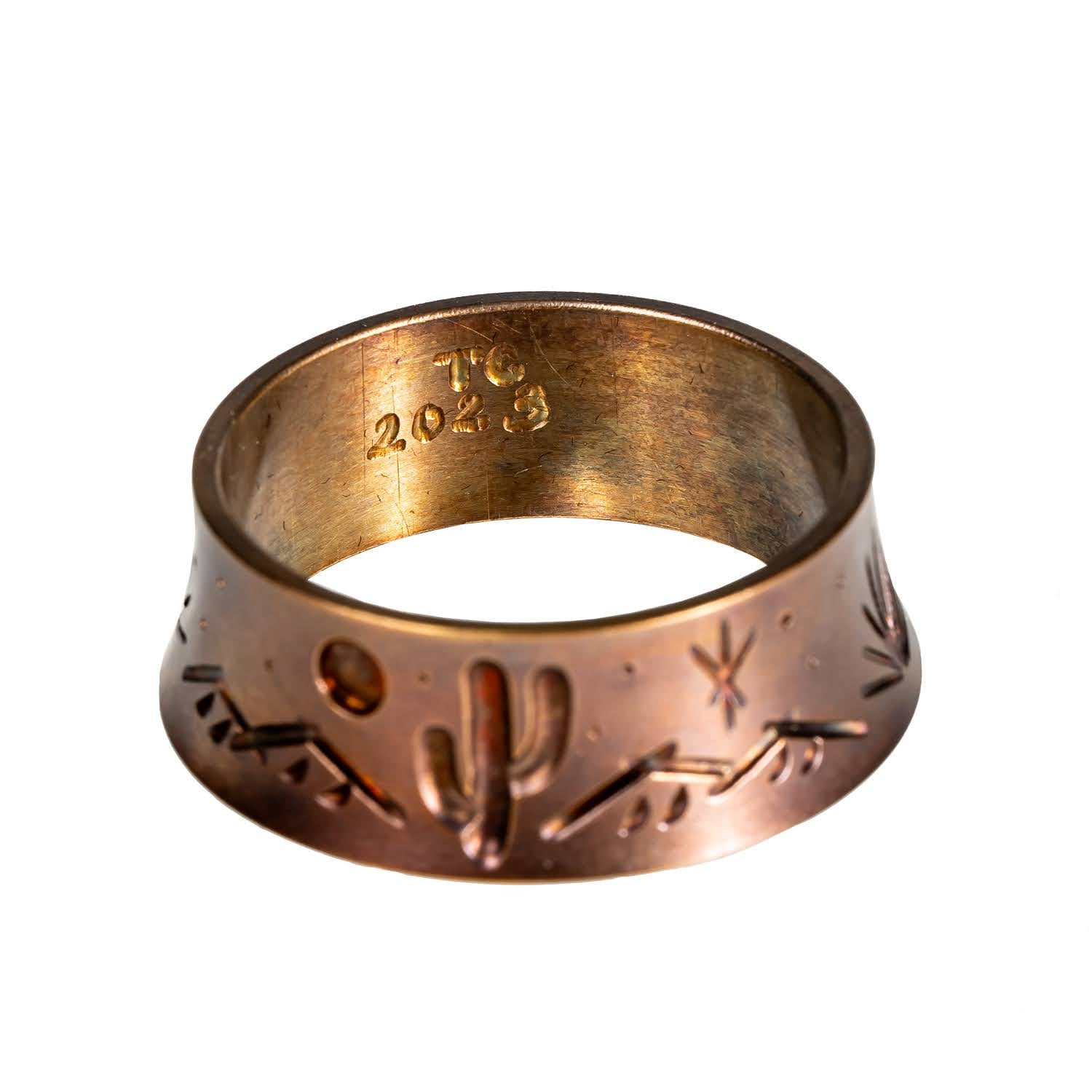 TOMII CYCLES Handmade Brass Spacer