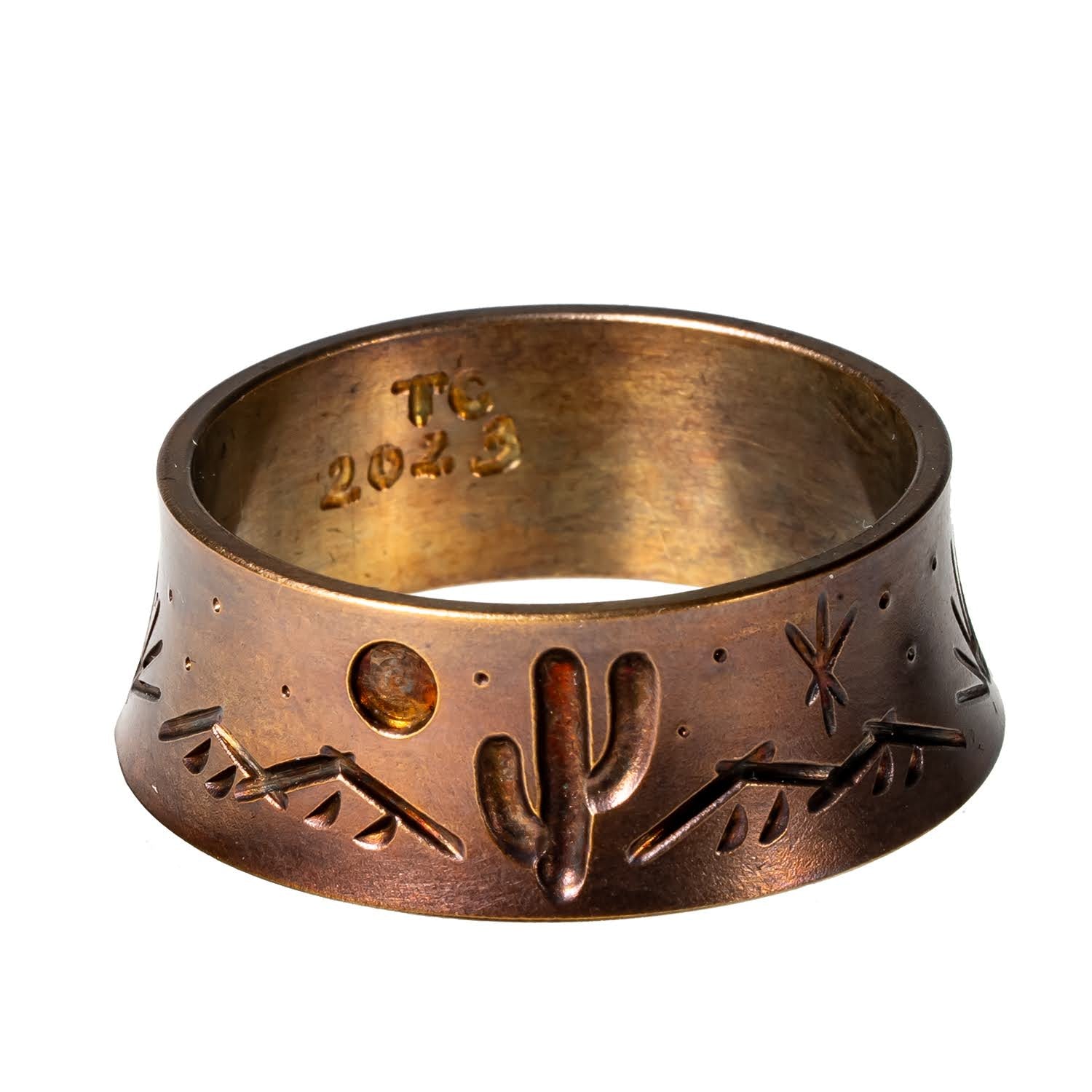 TOMII CYCLES Handmade Brass Spacer