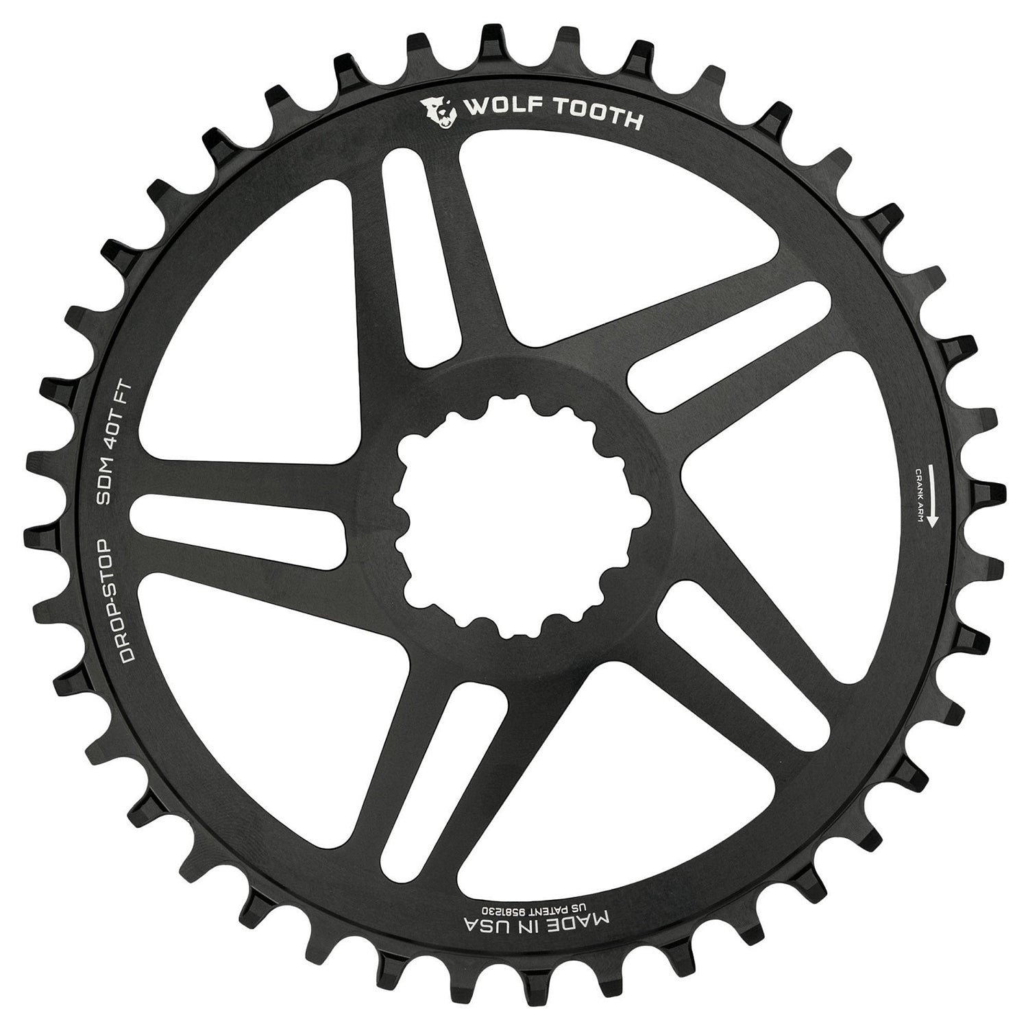 WOLF TOOTH Direct Mount Chainring for SRAM 3-Bolt