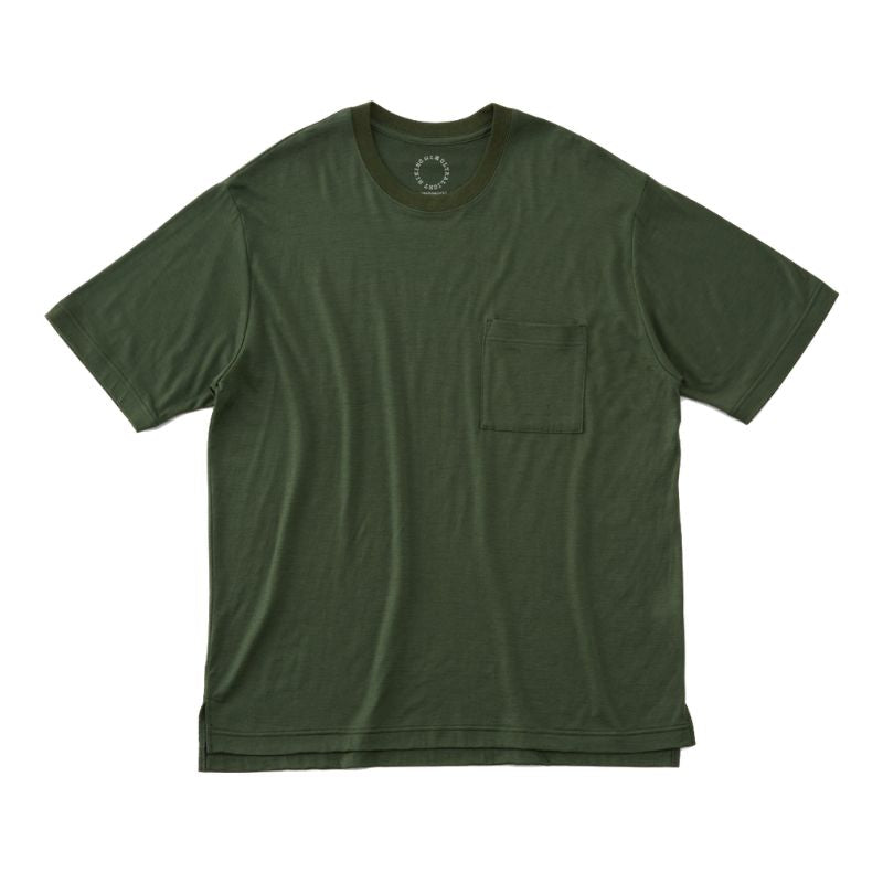 山と道 2026 100% Light Merino Pocket T-Shirt - Unisex
