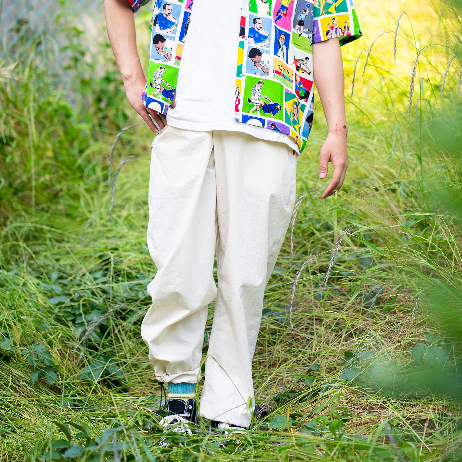 CIRCLES ORIGINAL TORAYA EQUIPMENT Oval Wide Pants