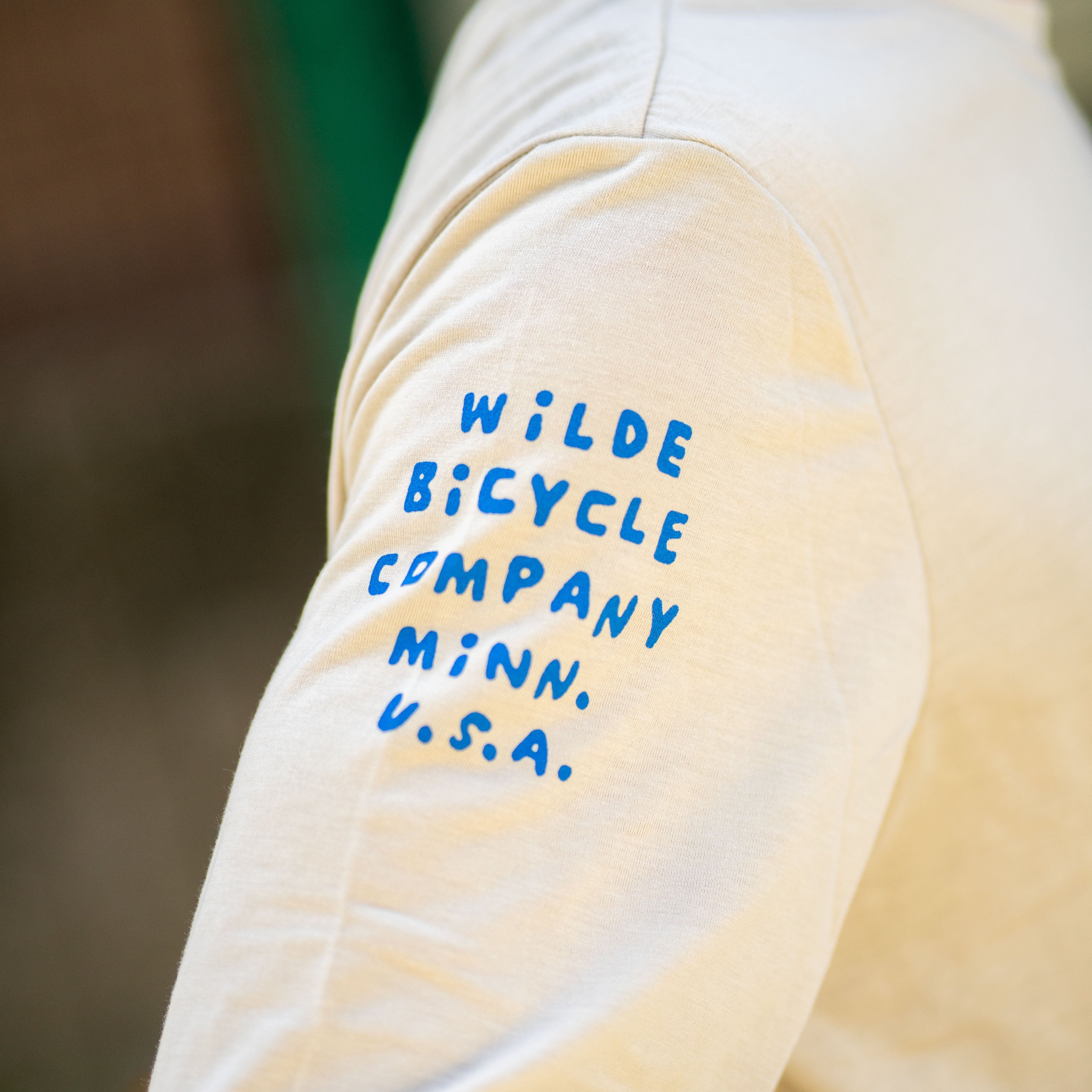 WILDE BICYCLE Ocean & San Touring Shirt - Sun Logo
