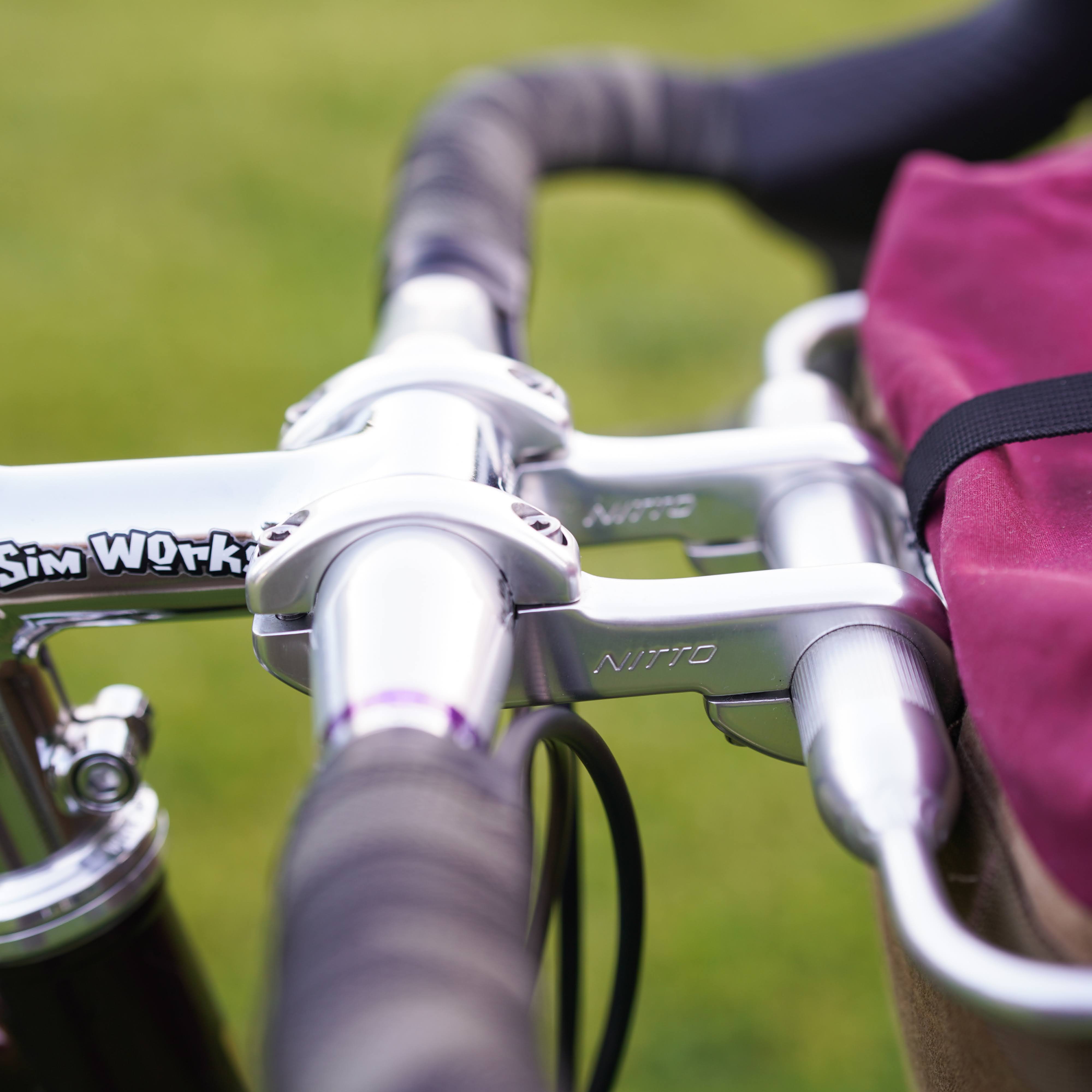 RANDI JO FABRICATIONS x SIMWORKS Muscovy Bag with Nitto Bag Supporter (31.8mm)