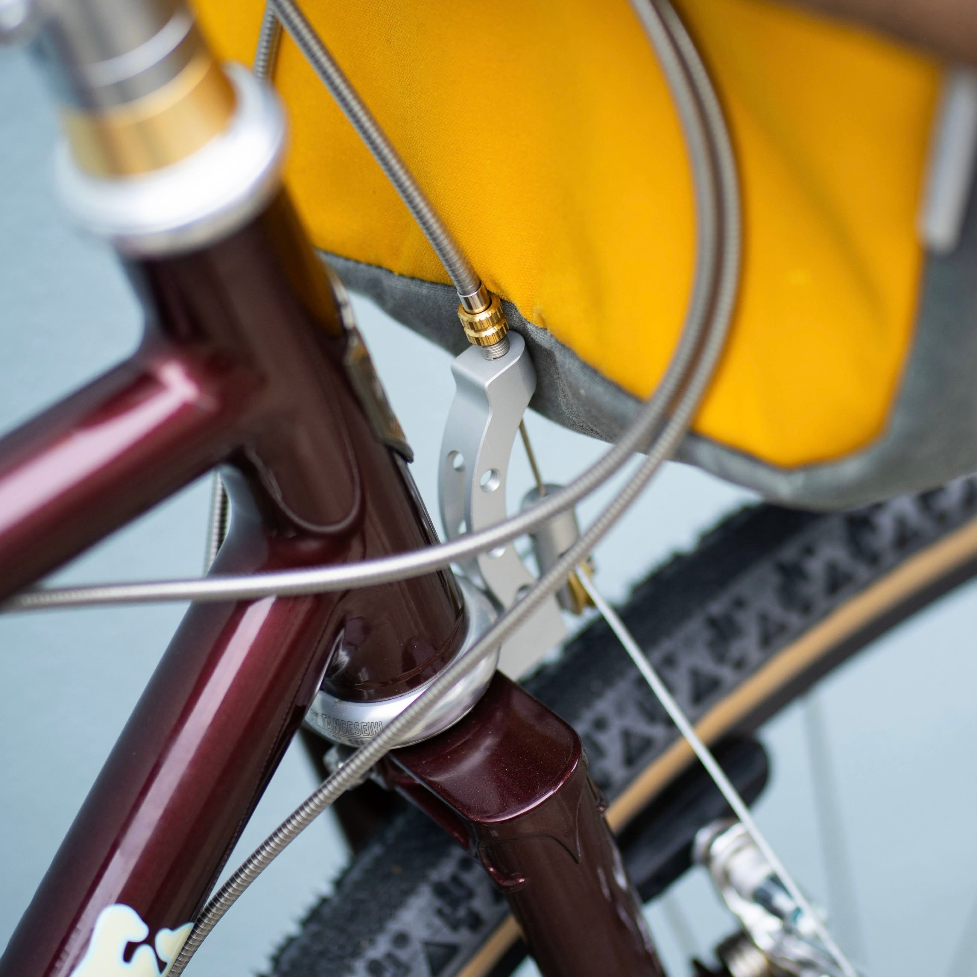 SHOVEL RESEARCH Fork Mounted Brake Cable Hanger