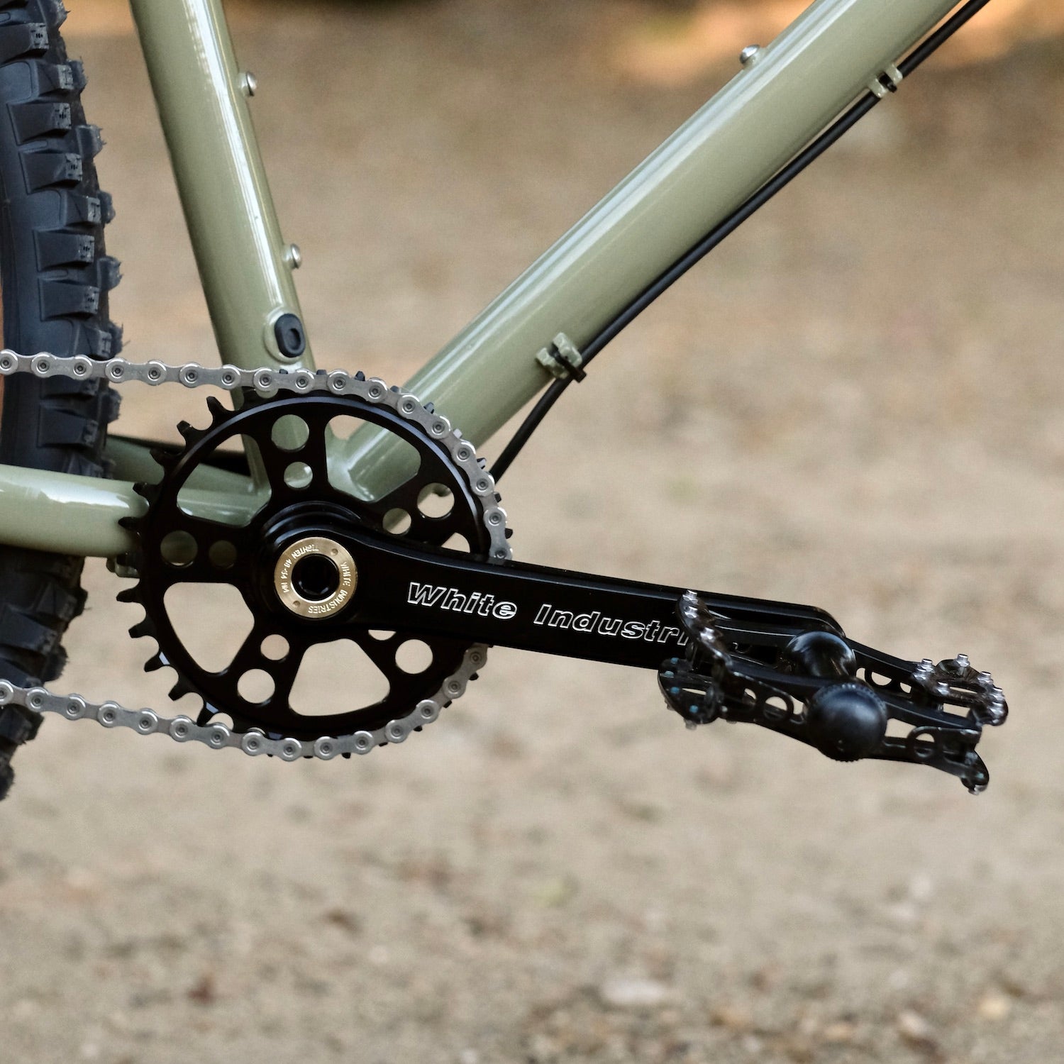 BLACKCAT BICYCLES Swami Circles Original Complete Bike