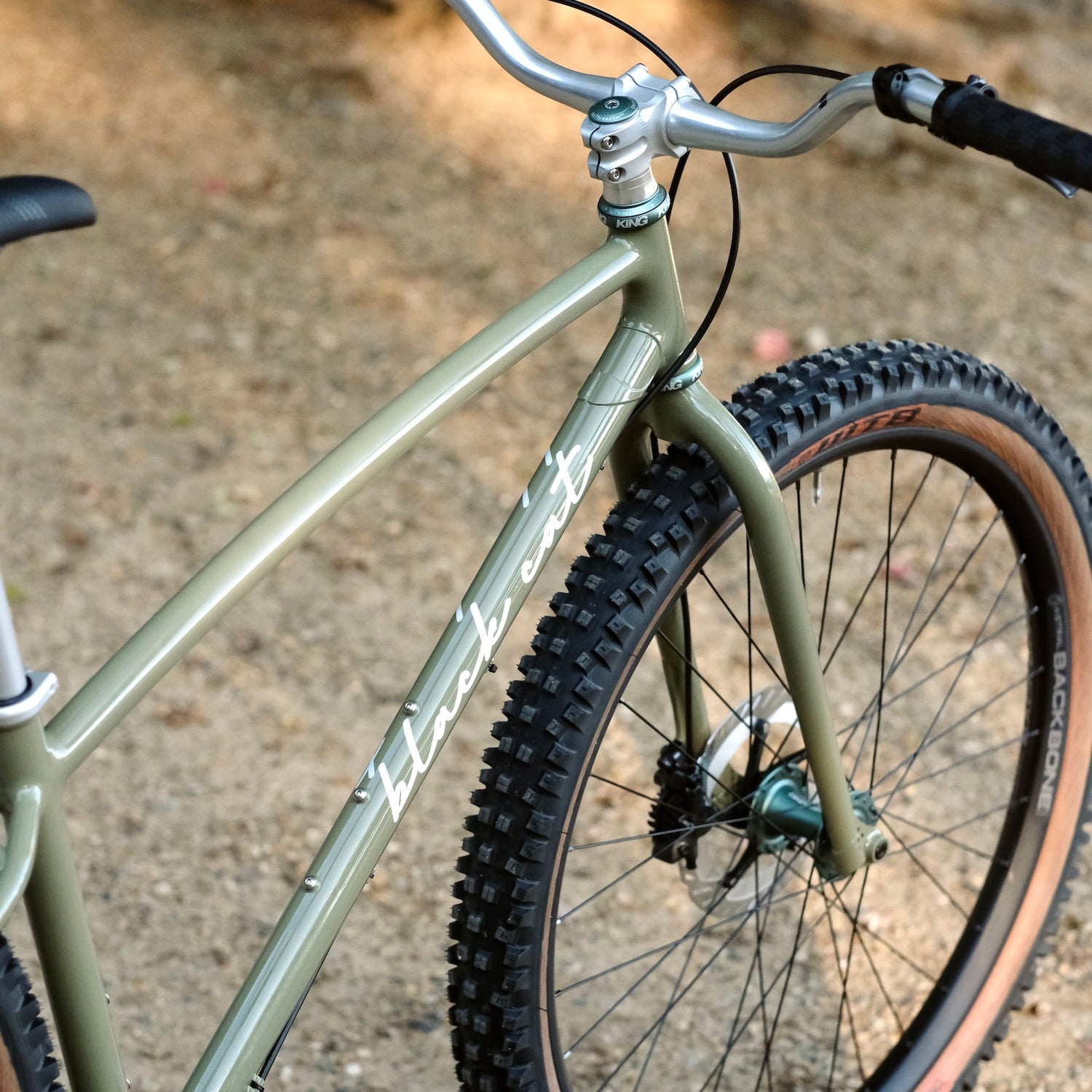 BLACKCAT BICYCLES Swami Circles Original Complete Bike