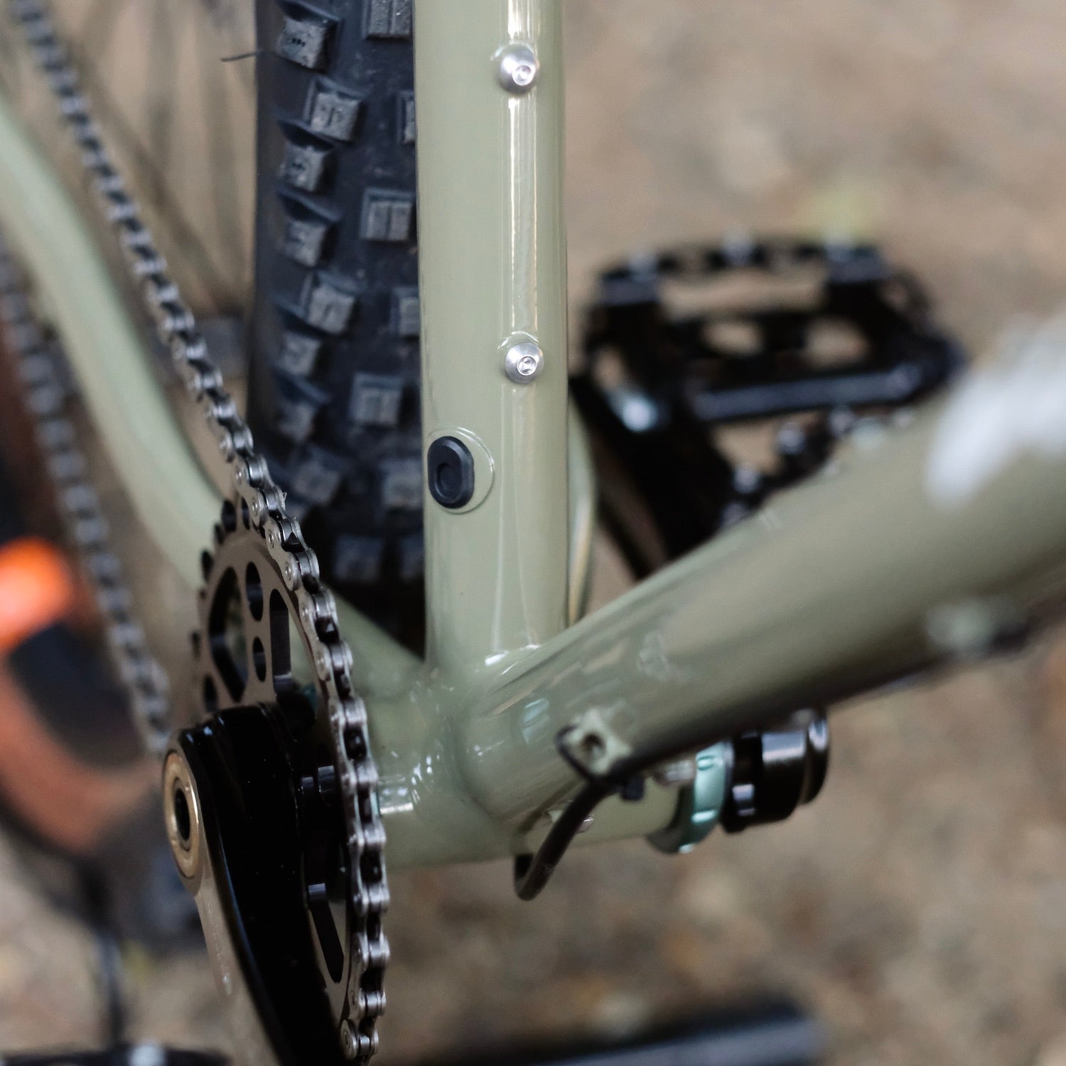 BLACKCAT BICYCLES Swami Circles Original Complete Bike