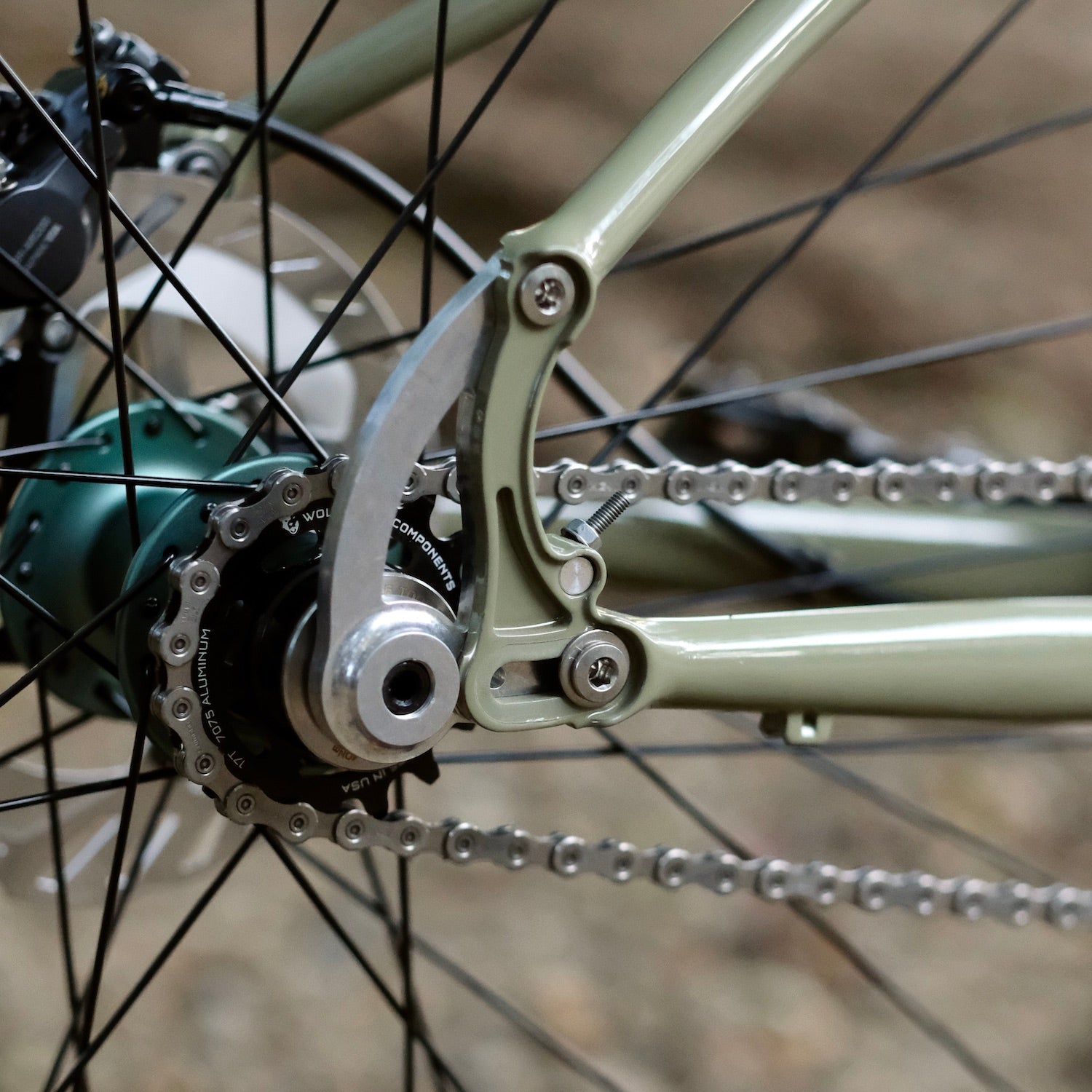 BLACKCAT BICYCLES Swami Circles Original Complete Bike