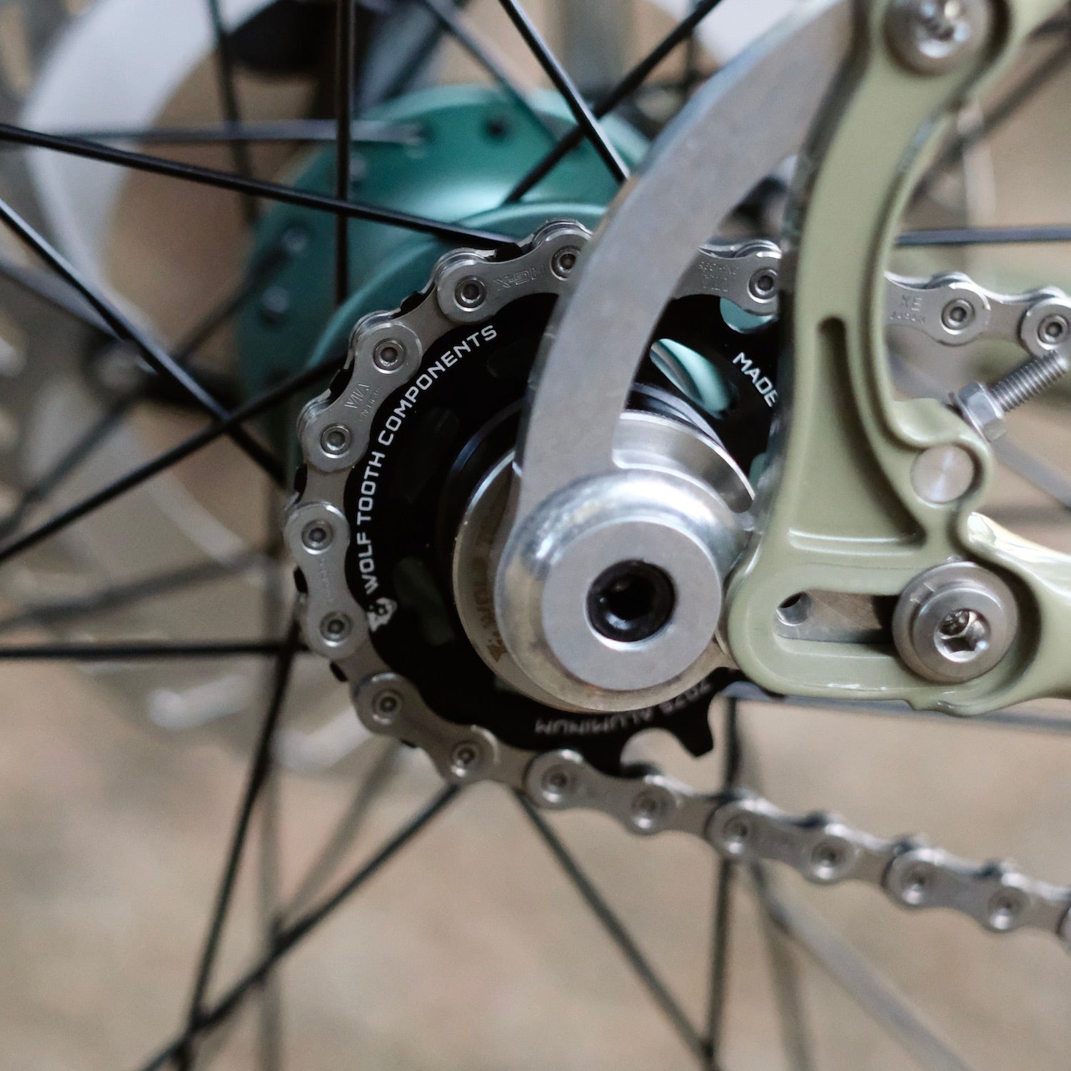 BLACKCAT BICYCLES Swami Circles Original Complete Bike