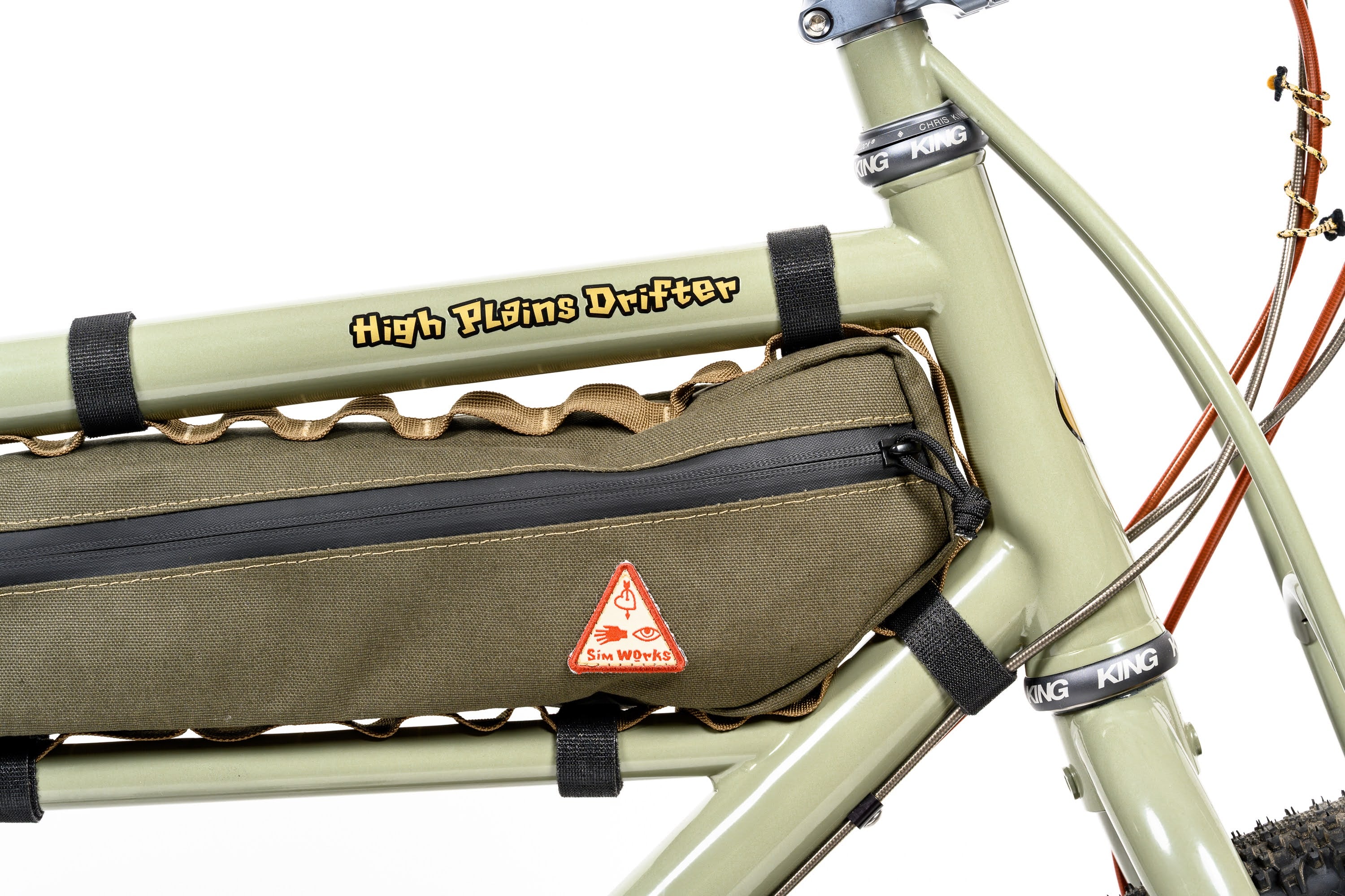 SIMWORKS High Plains Drifter Frame Bag - By Stitch Tech