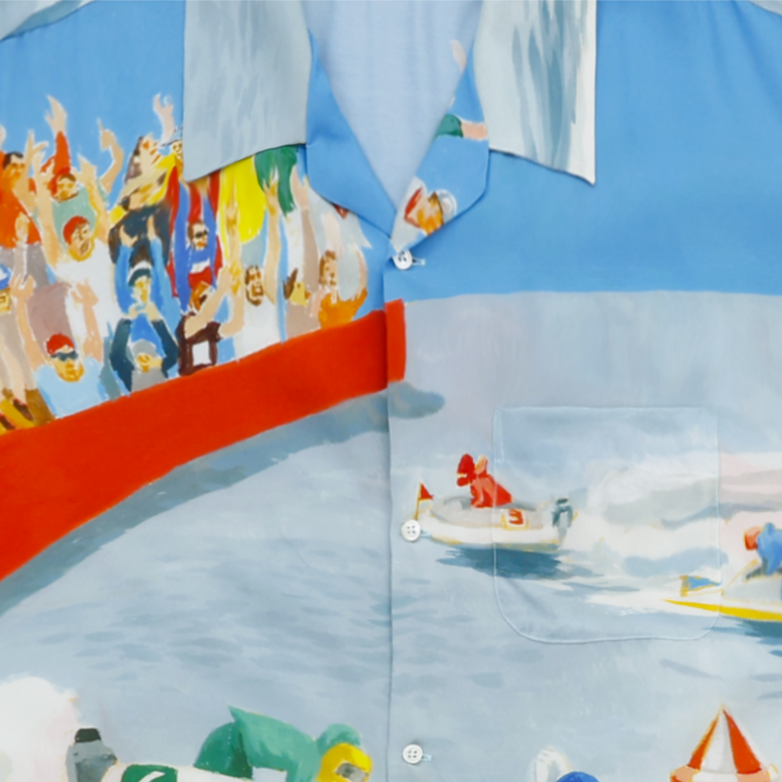 EANBE Aloha Shirt / Boat Race