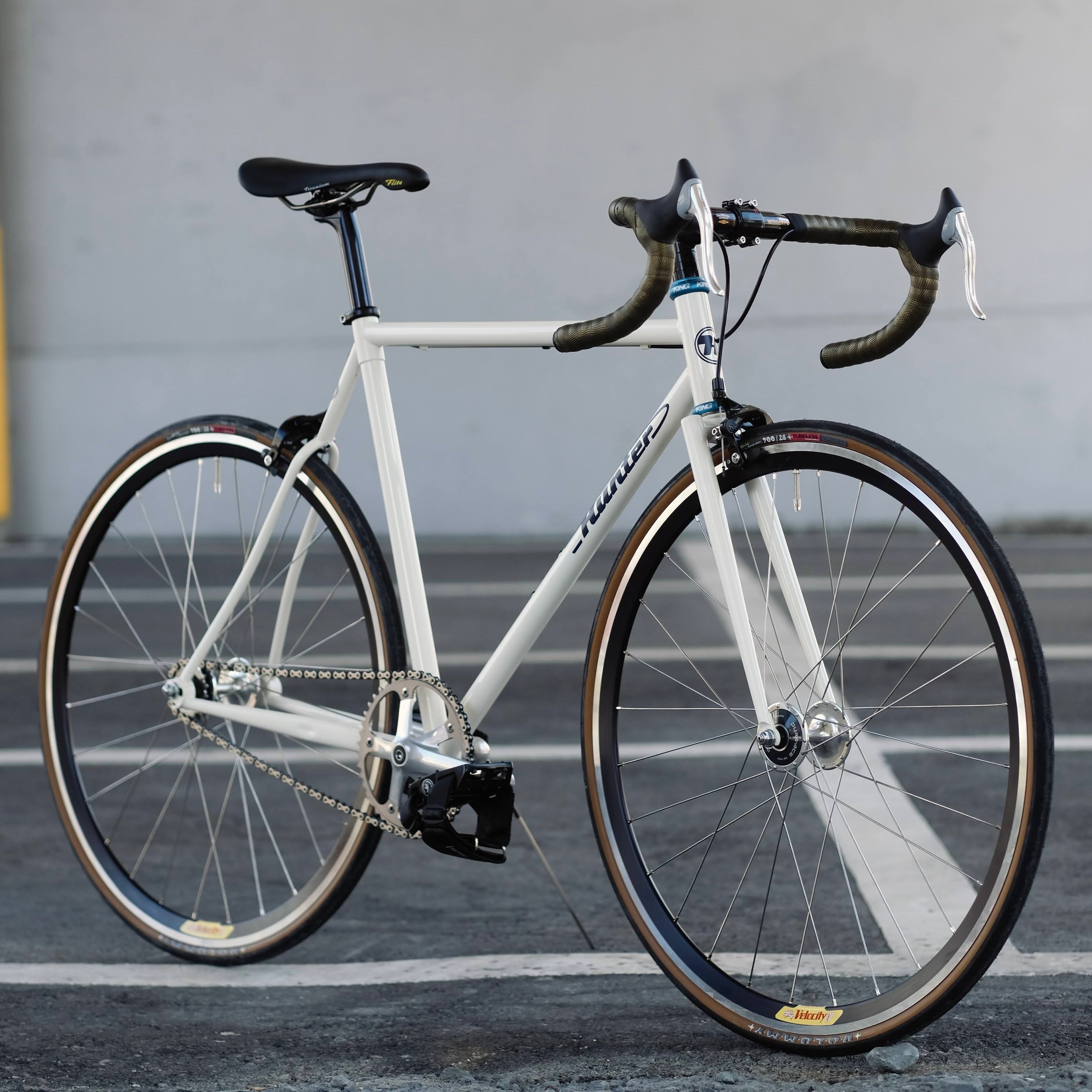 HUNTER CYCLES Track Frame - 48cm Mustard Yellow