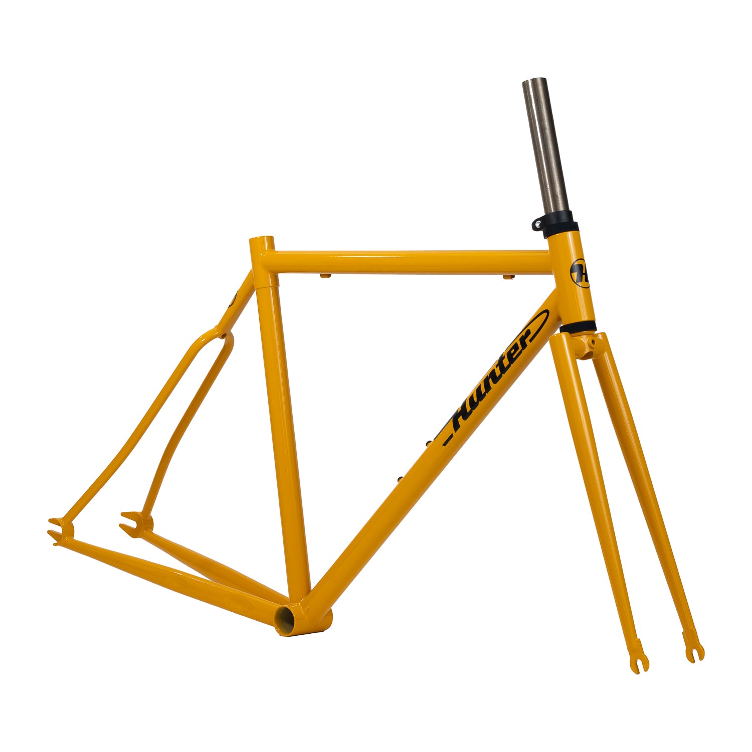 HUNTER CYCLES Track Frame - 48cm Mustard Yellow